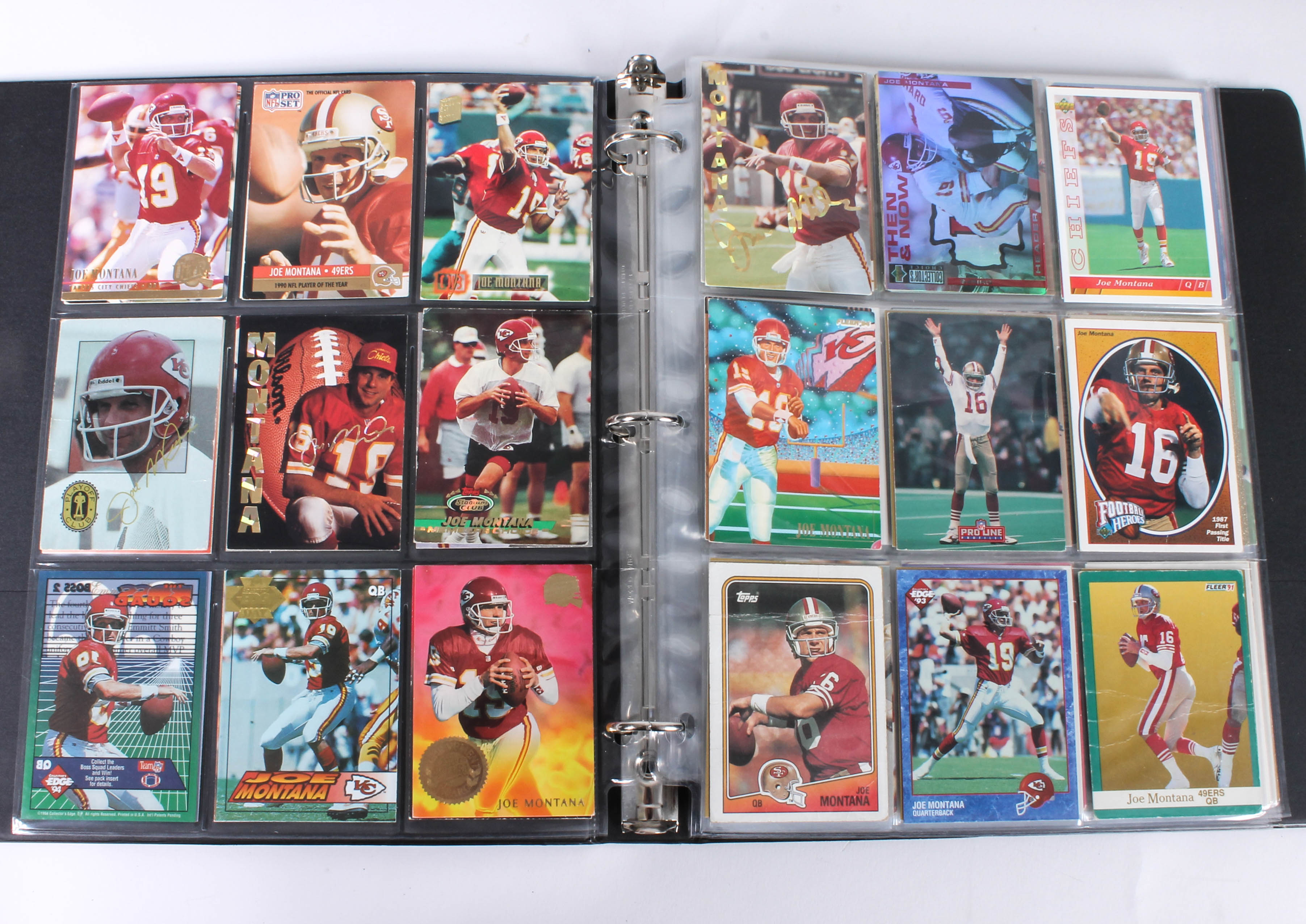 Large Collection of Football Cards