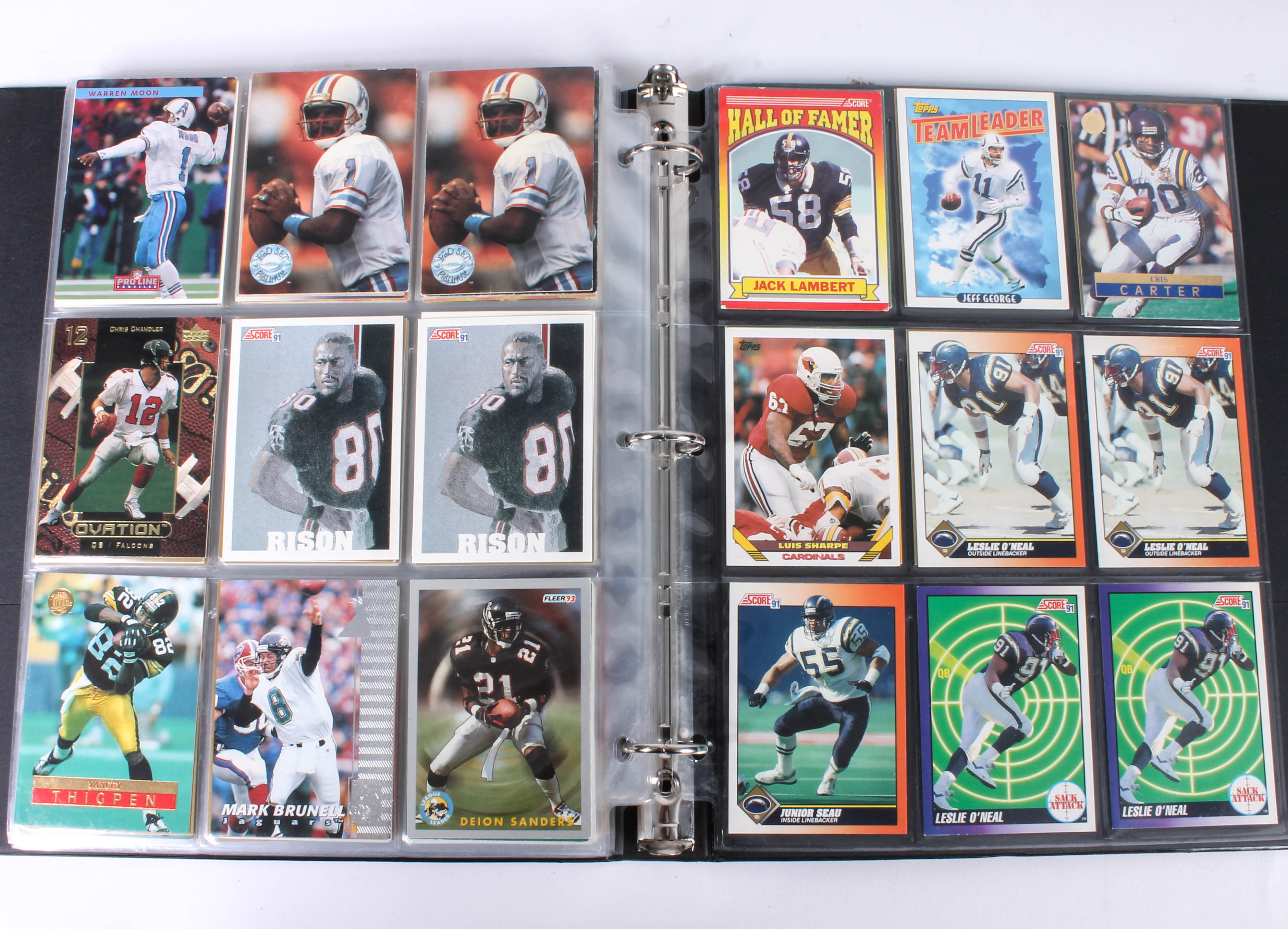 Large Collection of Football Cards