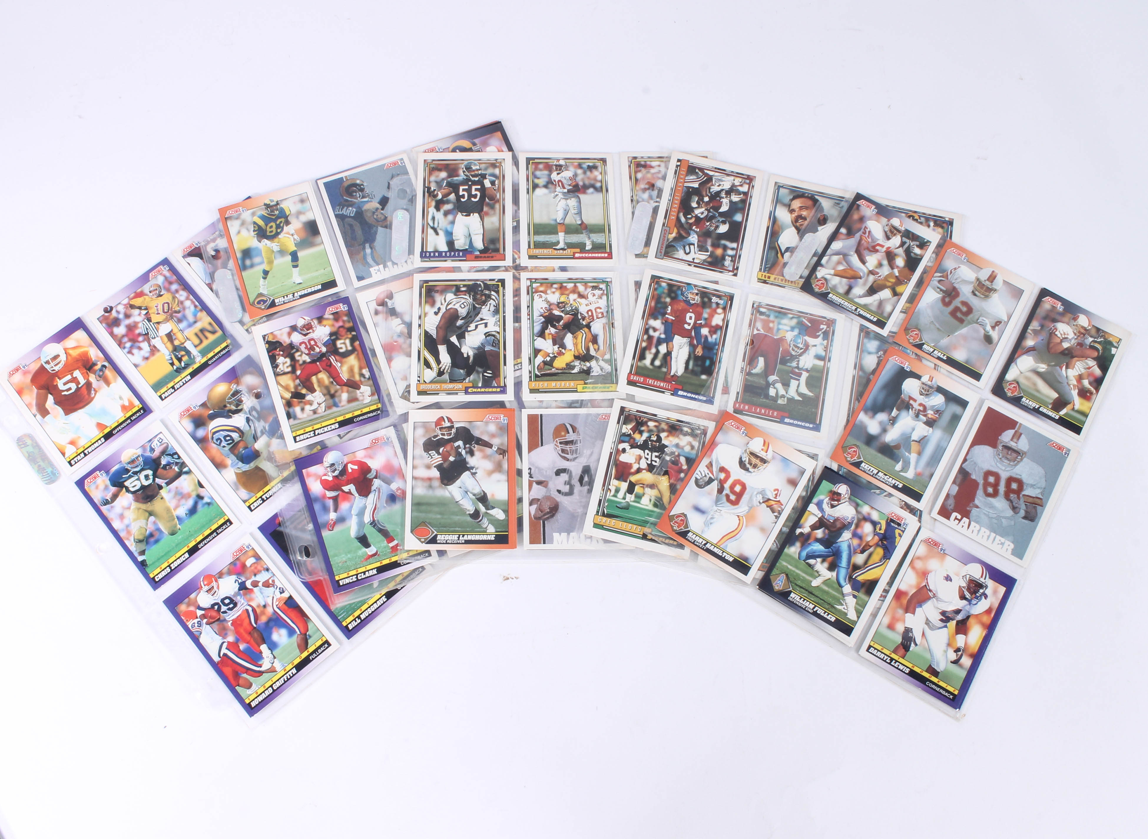 Large Collection of Football Cards