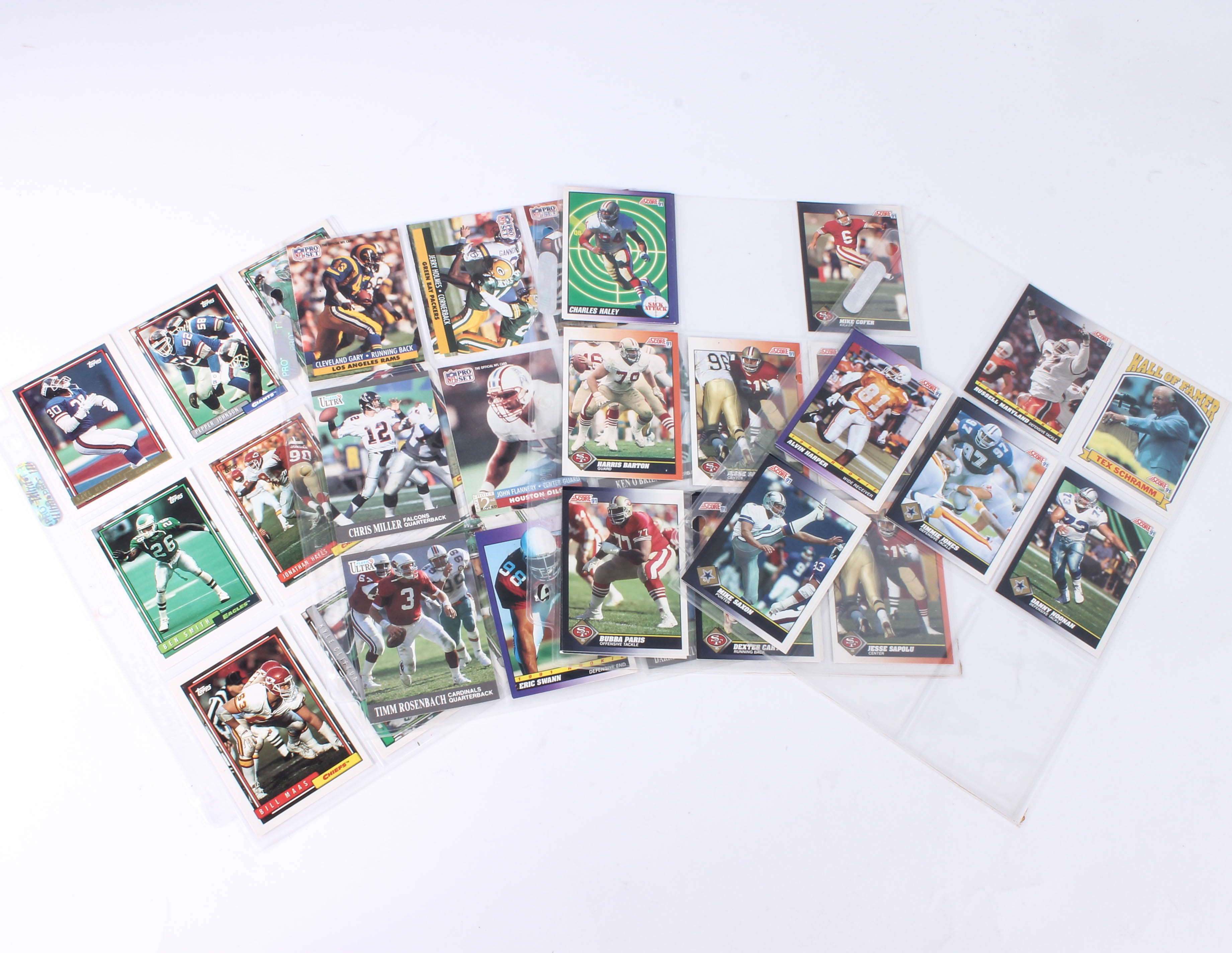 Large Collection of Football Cards