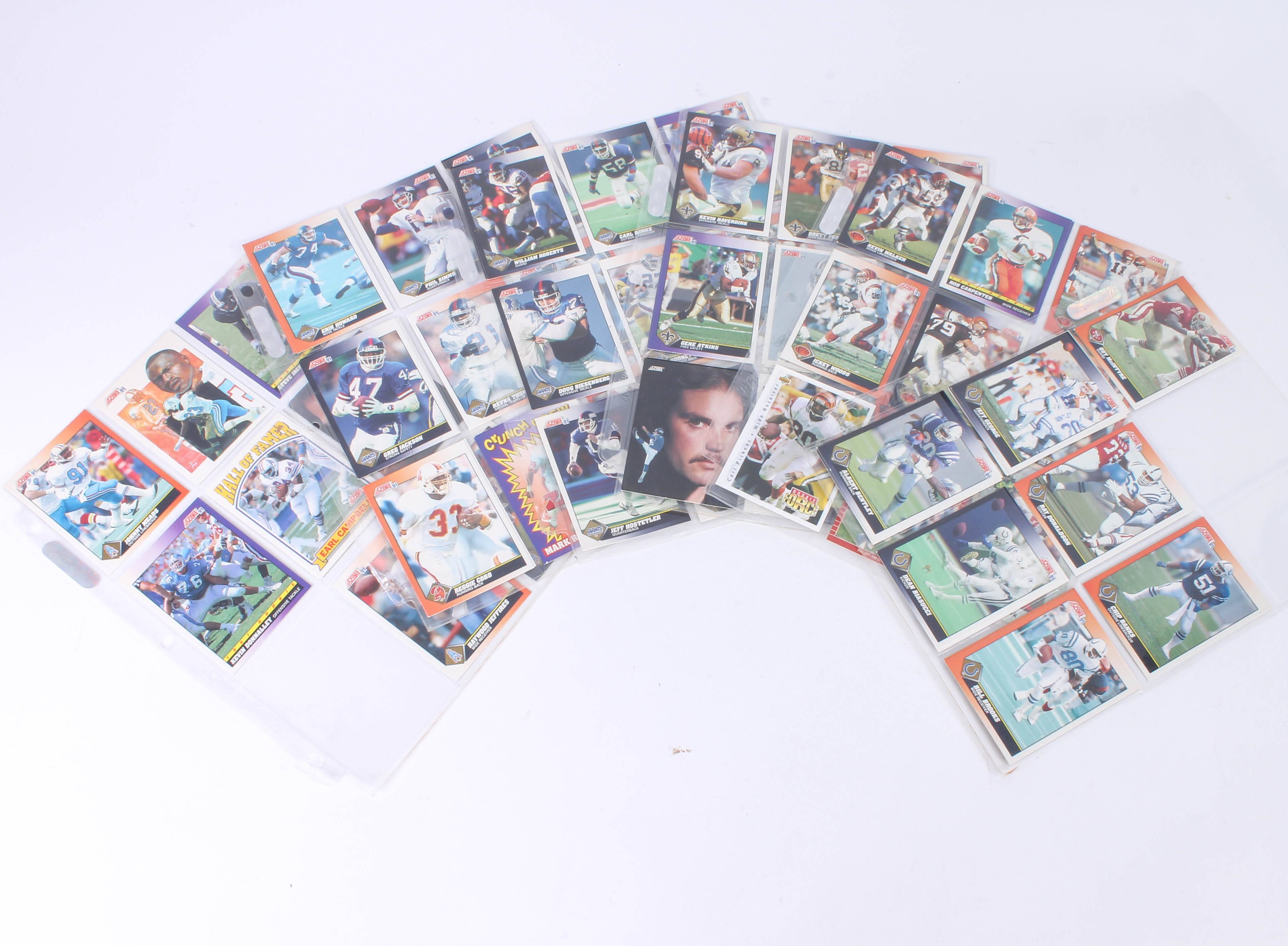 Large Collection of Football Cards