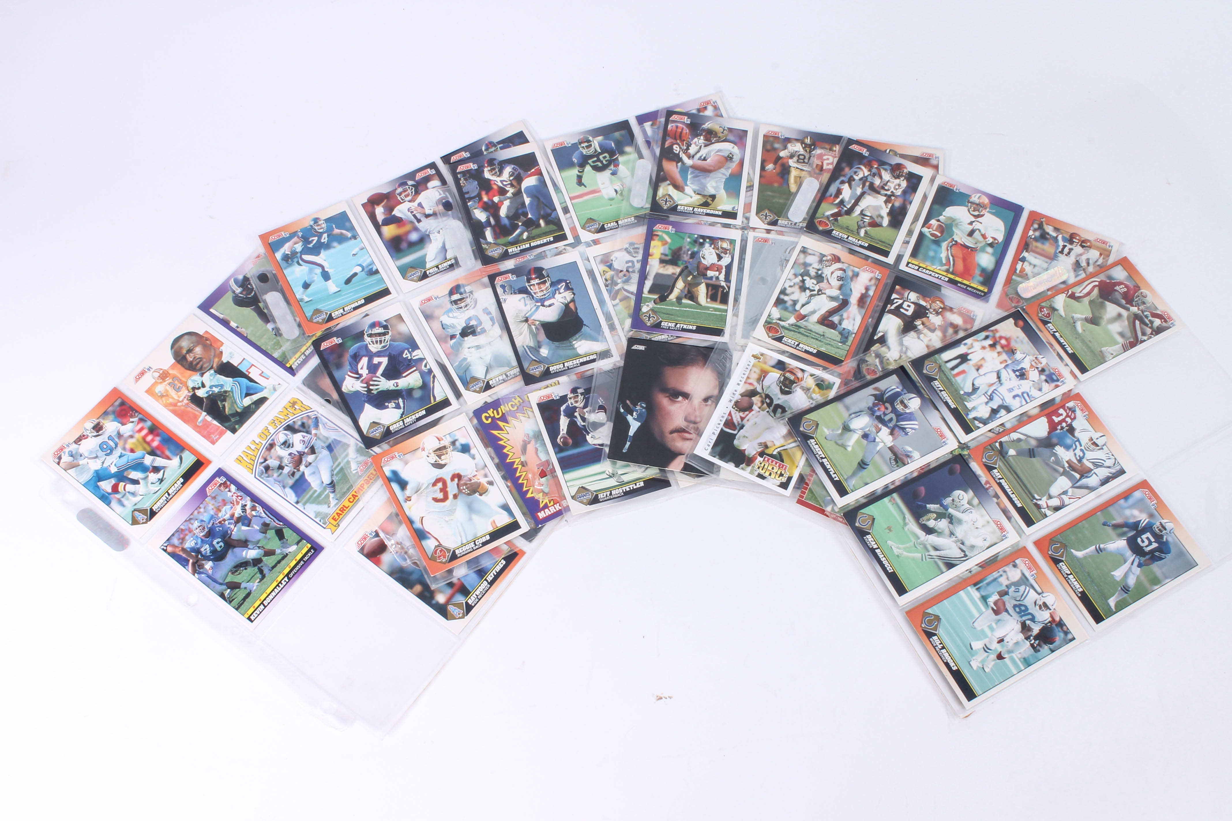 Large Collection of Football Cards