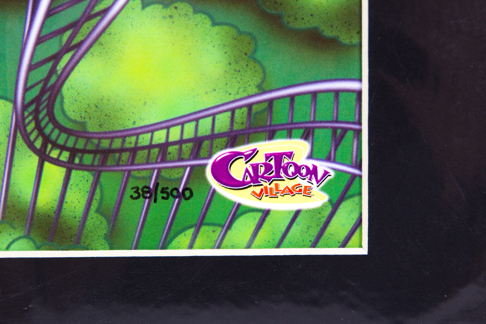 Scooby-Doo "The Big Hill" Offset Lithograph