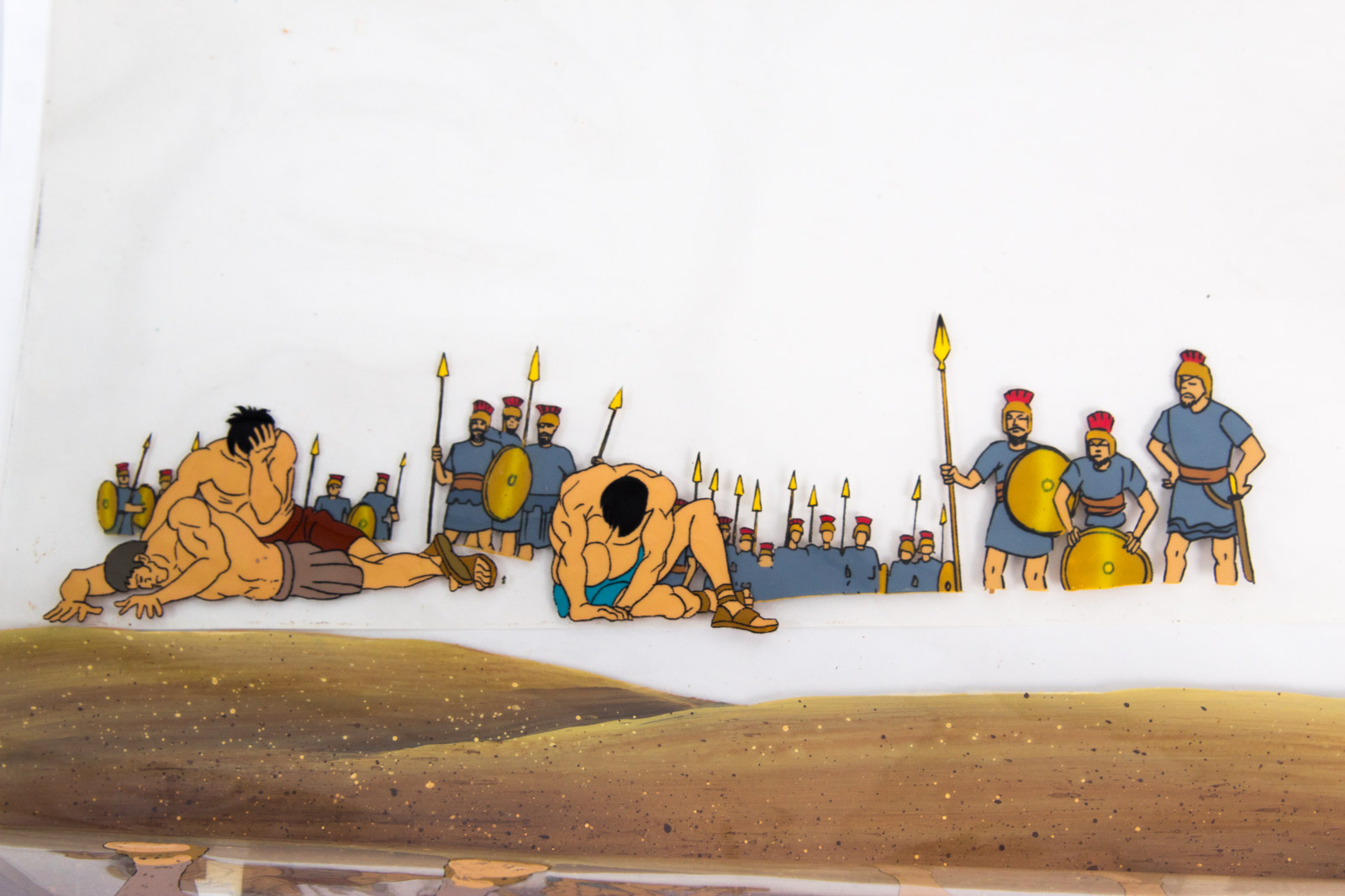 Original Religious Production Animation Cels