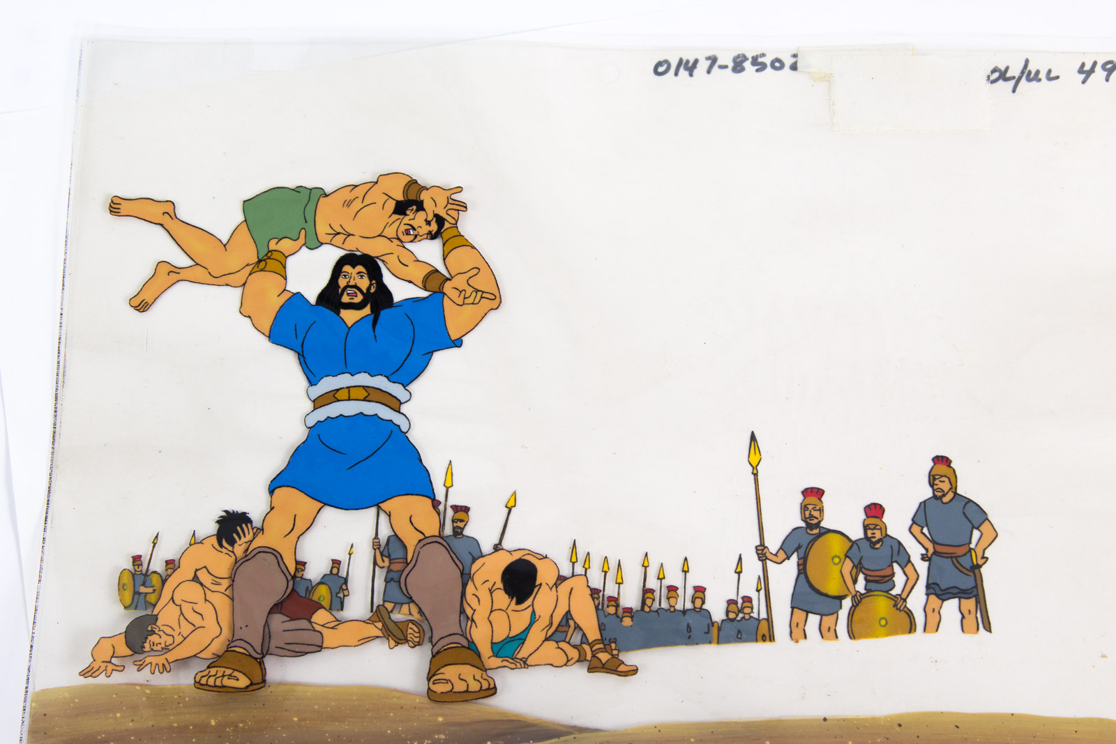 Original Religious Production Animation Cels