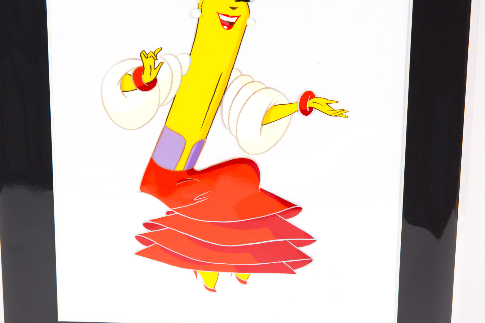 Original 1960s Chiquita Banana Commercial Animation Cel