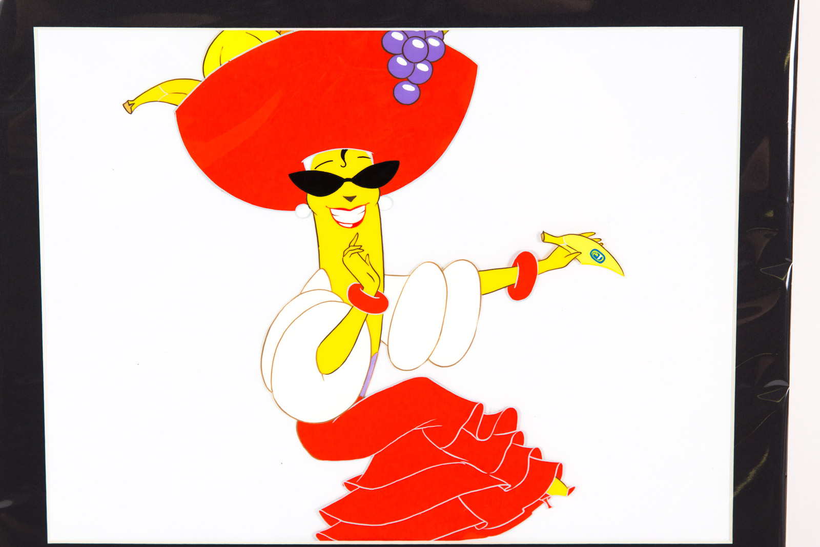 Original 1960s Chiquita Banana Commercial Animation Cel
