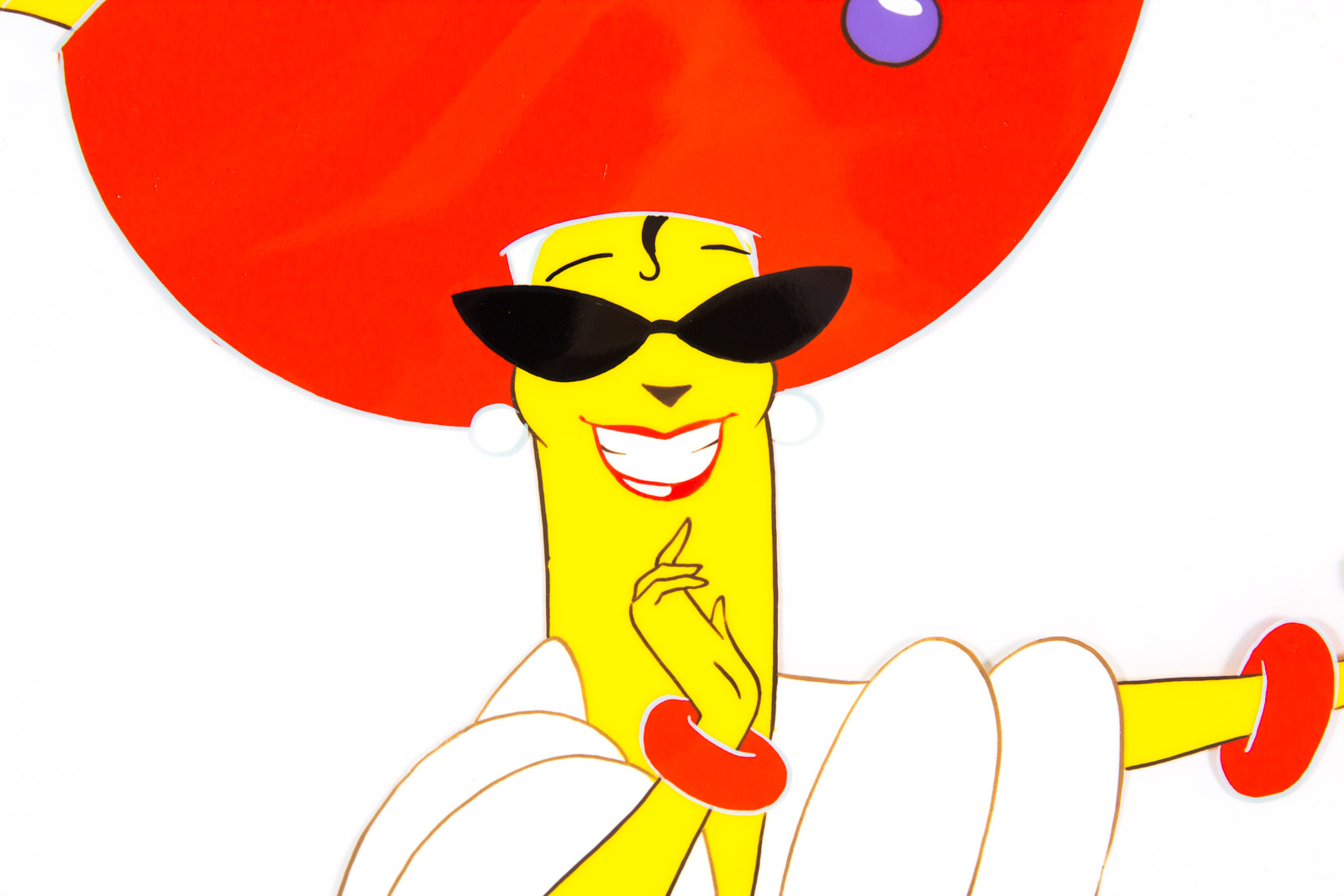 Original 1960s Chiquita Banana Commercial Animation Cel