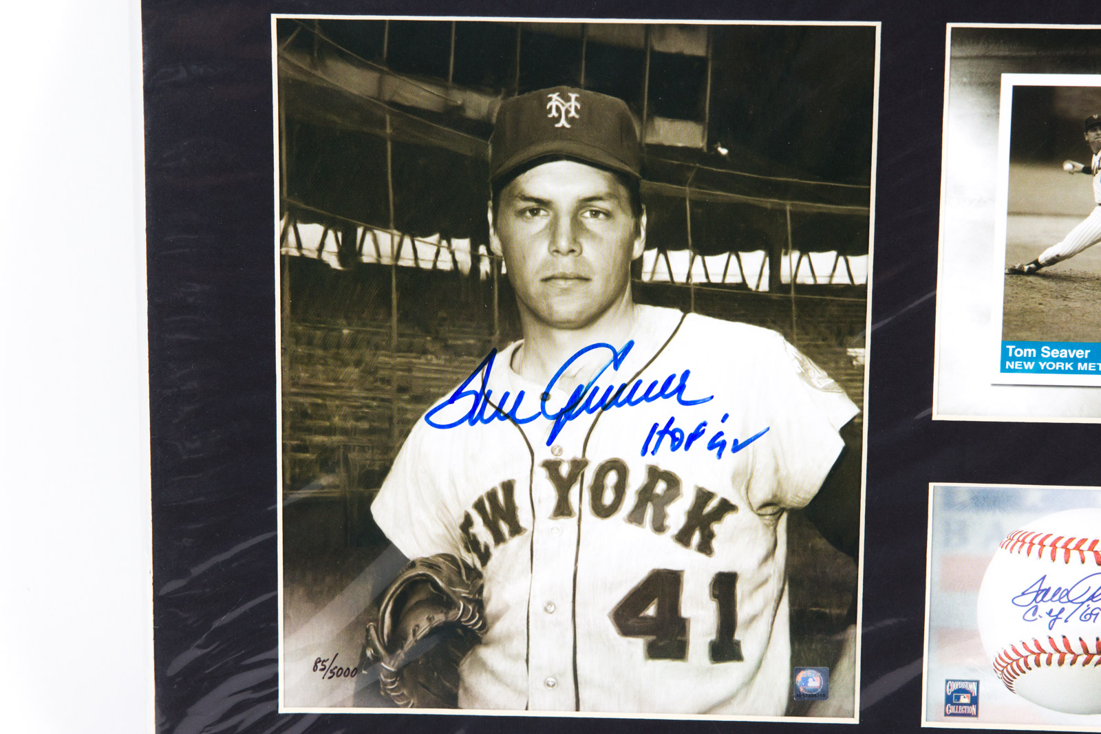 Tom Seaver Signed New York Mets Lithograph