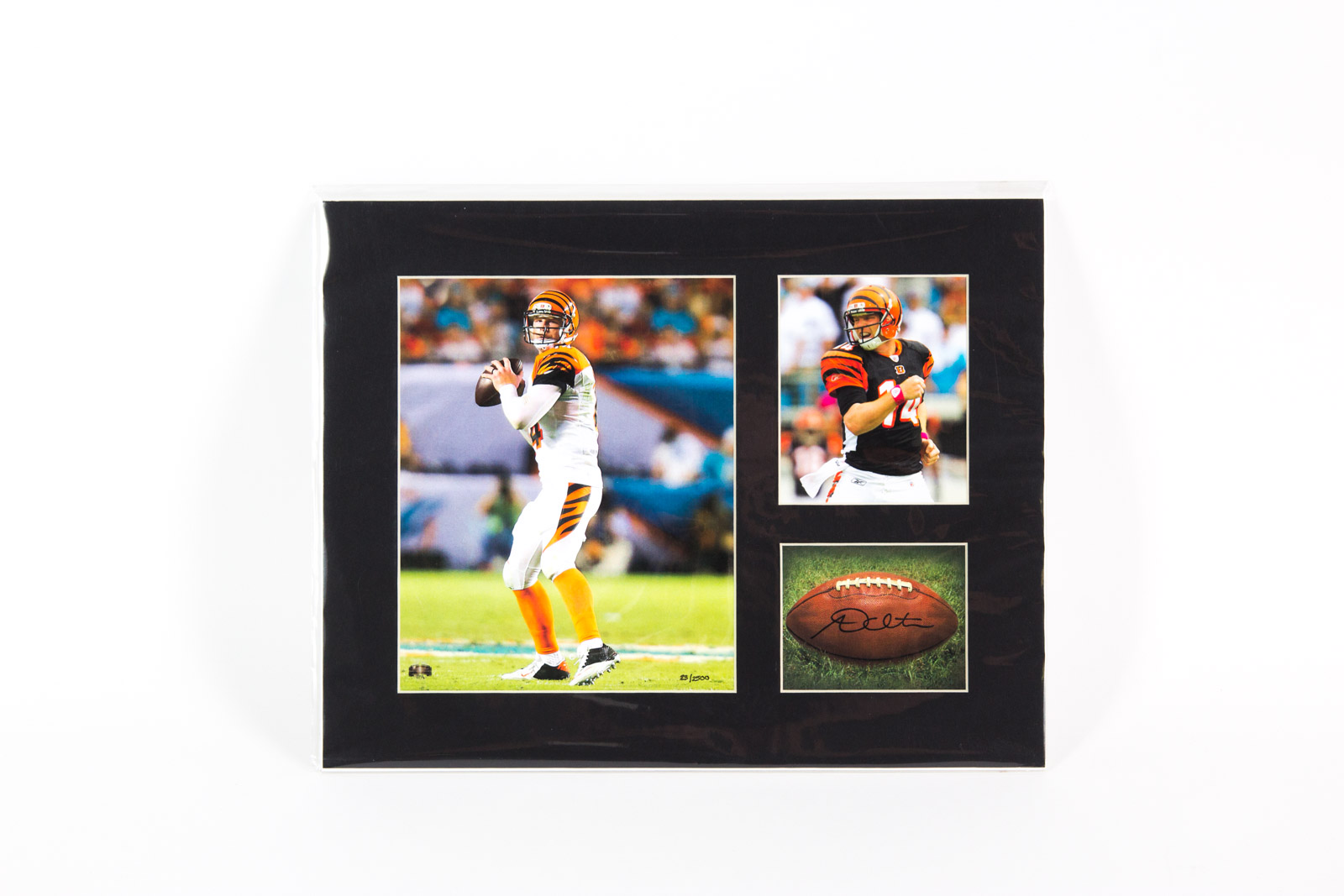 Andy Dalton Cincinnati Bengals Lithograph with Facsimile Signature