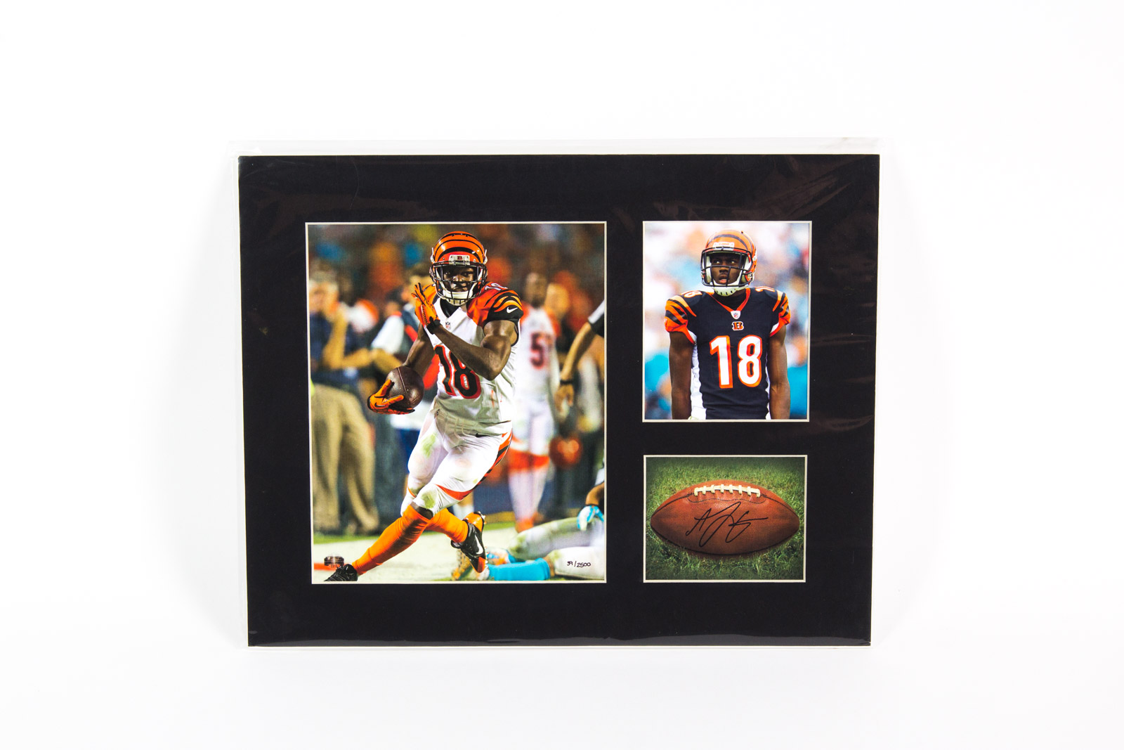 A.J. Green Cincinnati Bengals Lithograph with Facsimile Signature