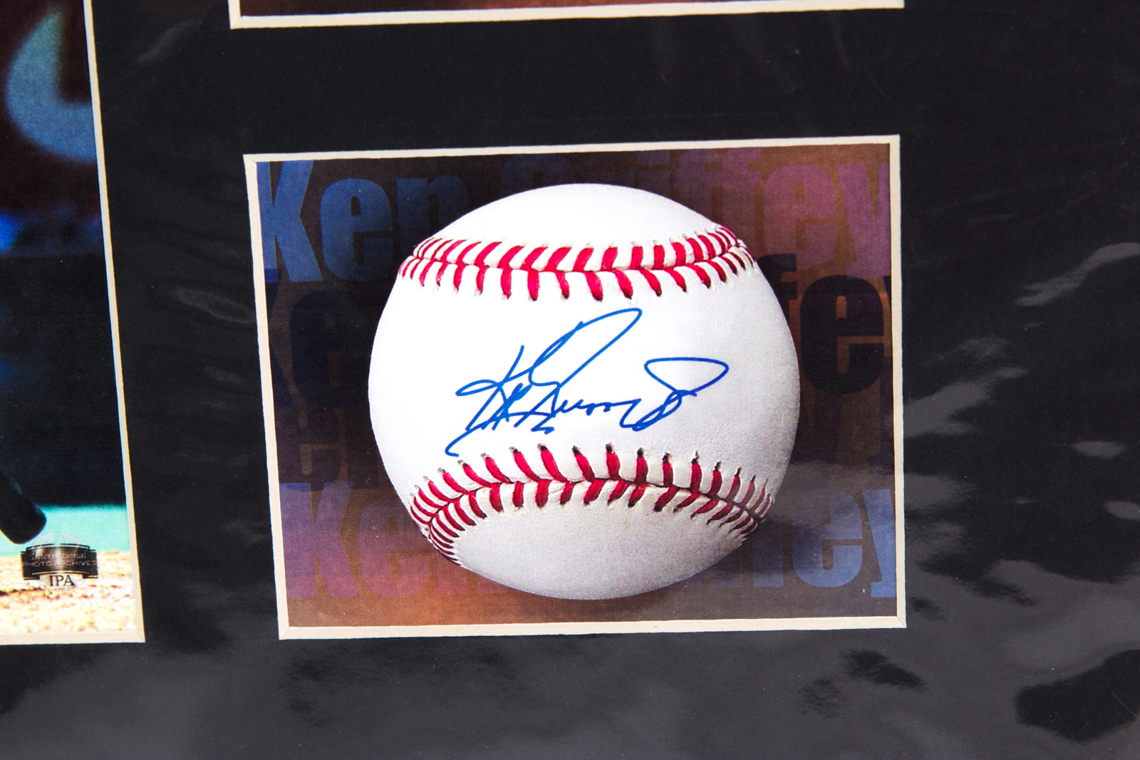 Ken Griffey Jr. Cincinnati Reds Offset Lithograph with Facsimile Signature