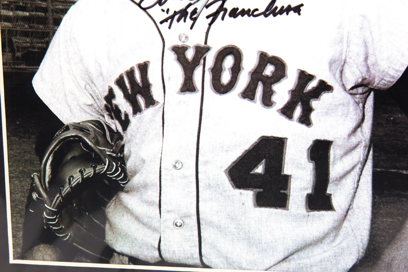 Tom Seaver Signed New York Mets Photograph