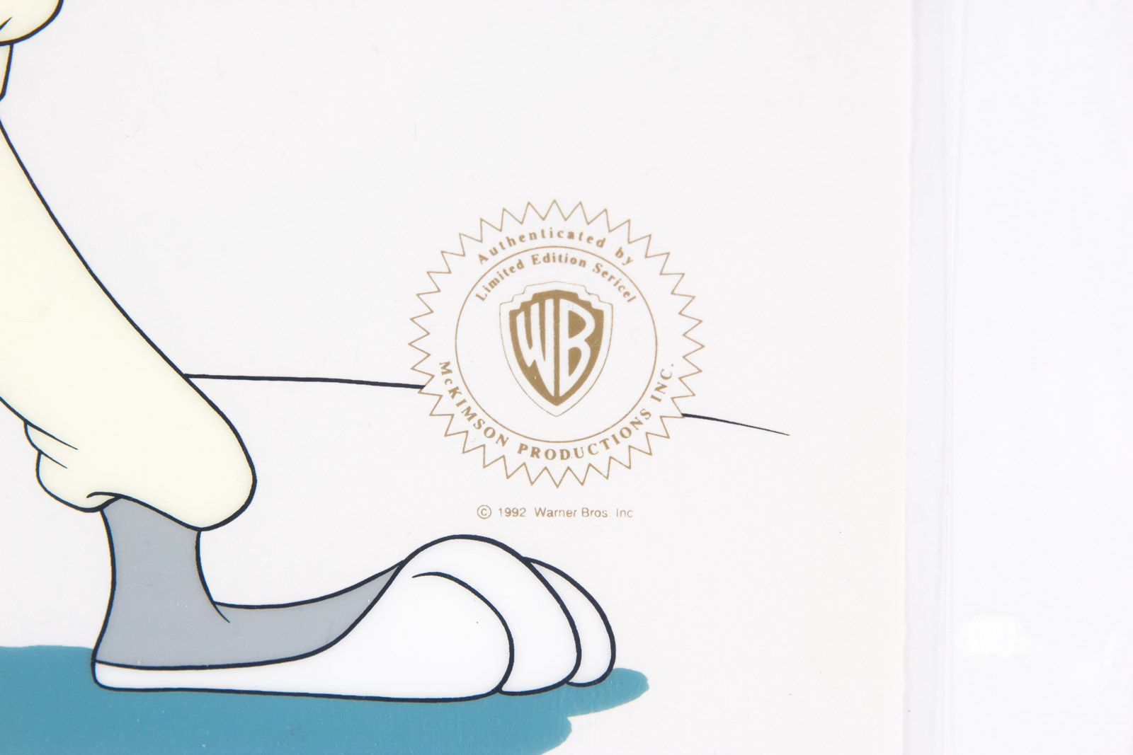 After Robert McKimson "Baseball Bugs" Animation Sericel