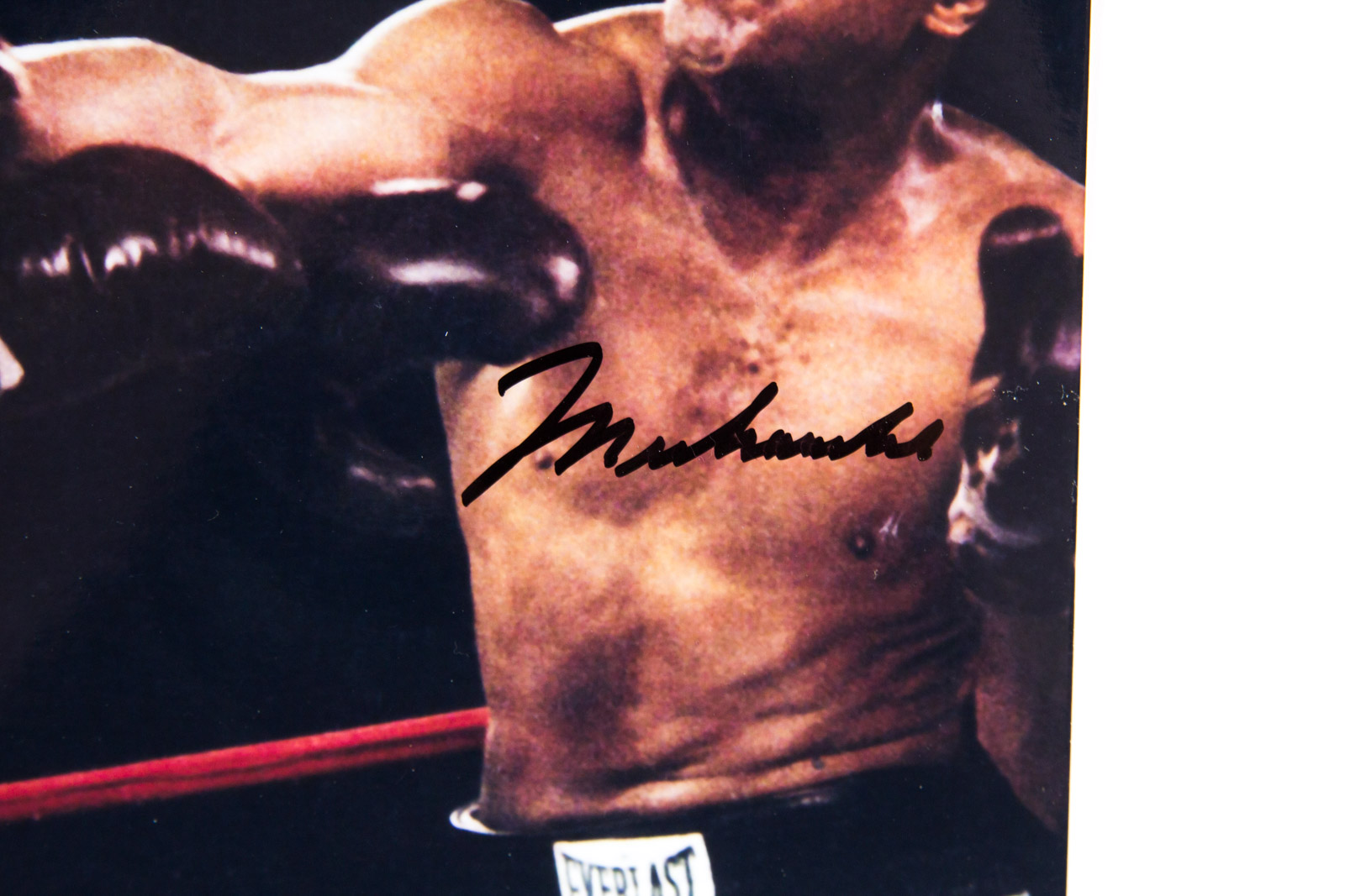 Muhammad Ali Signed Boxing Photograph