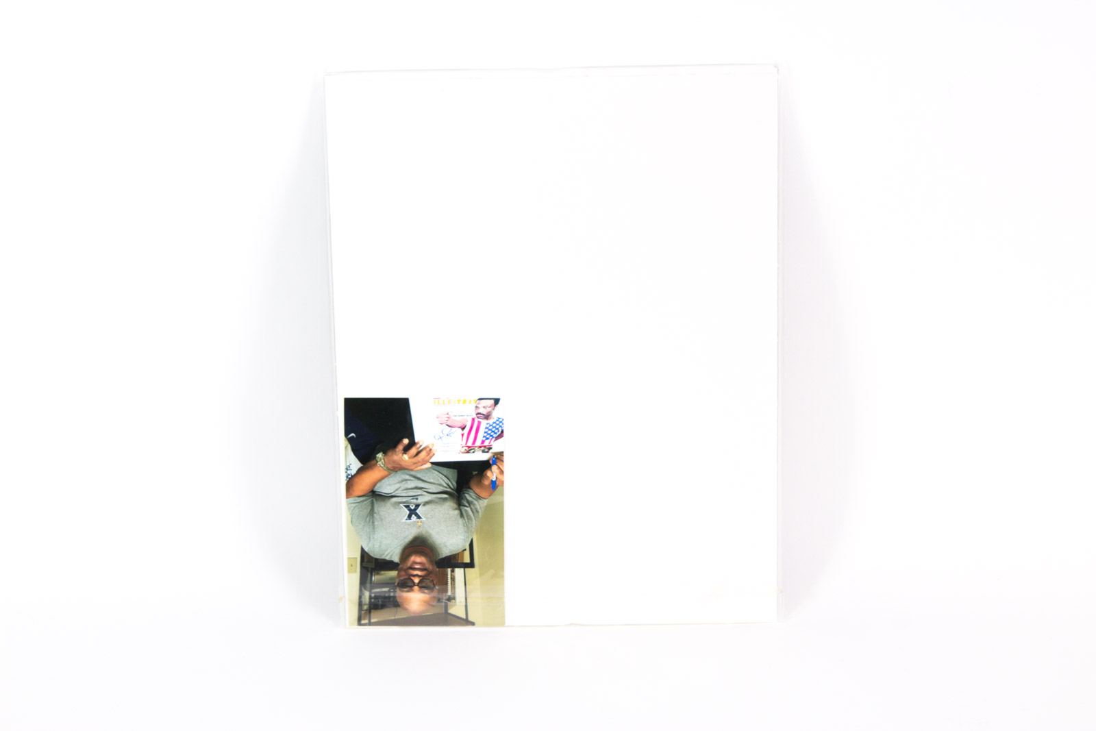 Aaron Pryor Signed "Boxing Illustrated" Cover Reproduction