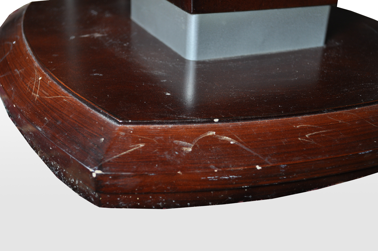 Pedestal Dining Table With Six Chairs