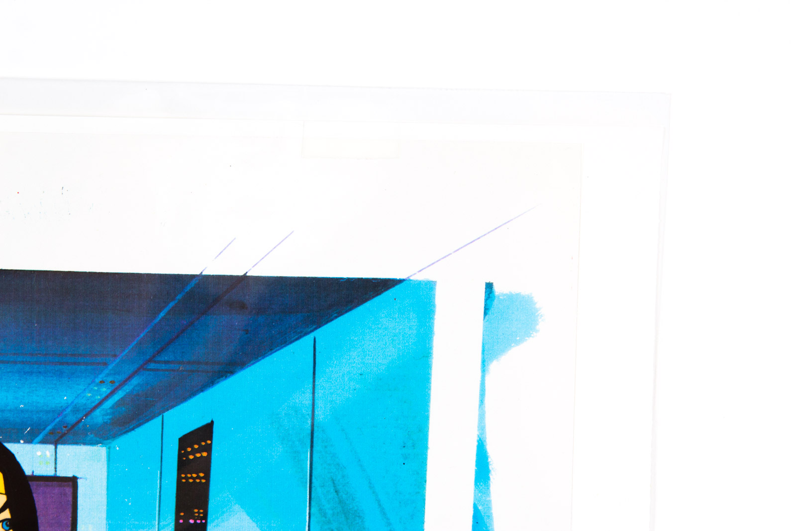 Original 1985 "Super Friends" Wonder Woman Animation Cel