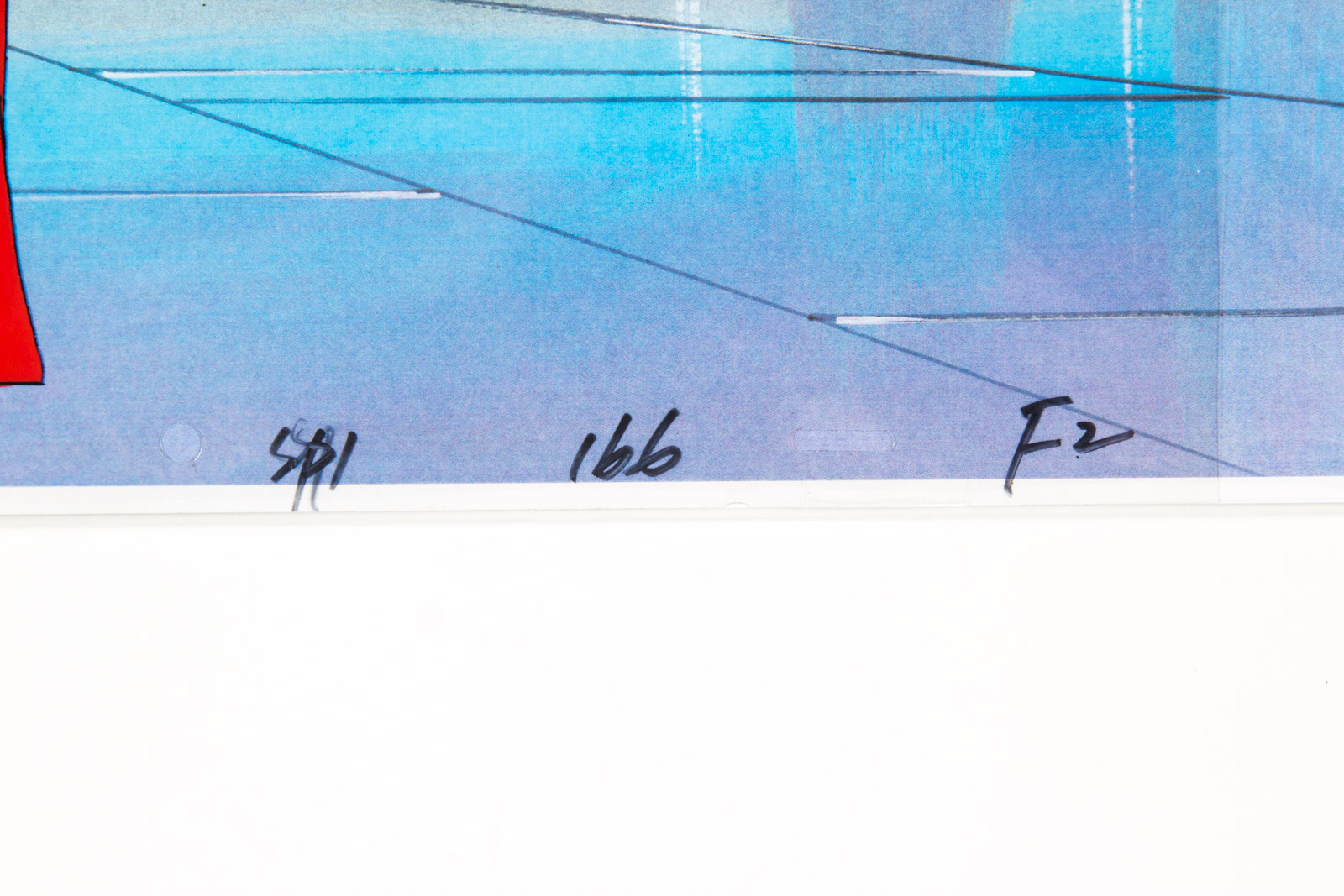 Original 1985 "Super Friends" Firestorm Animation Cel and Production Sketch