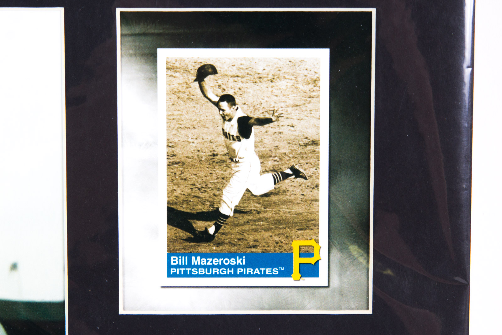 Bill Mazeroski Signed Pittsburgh Pirates Offset Lithograph