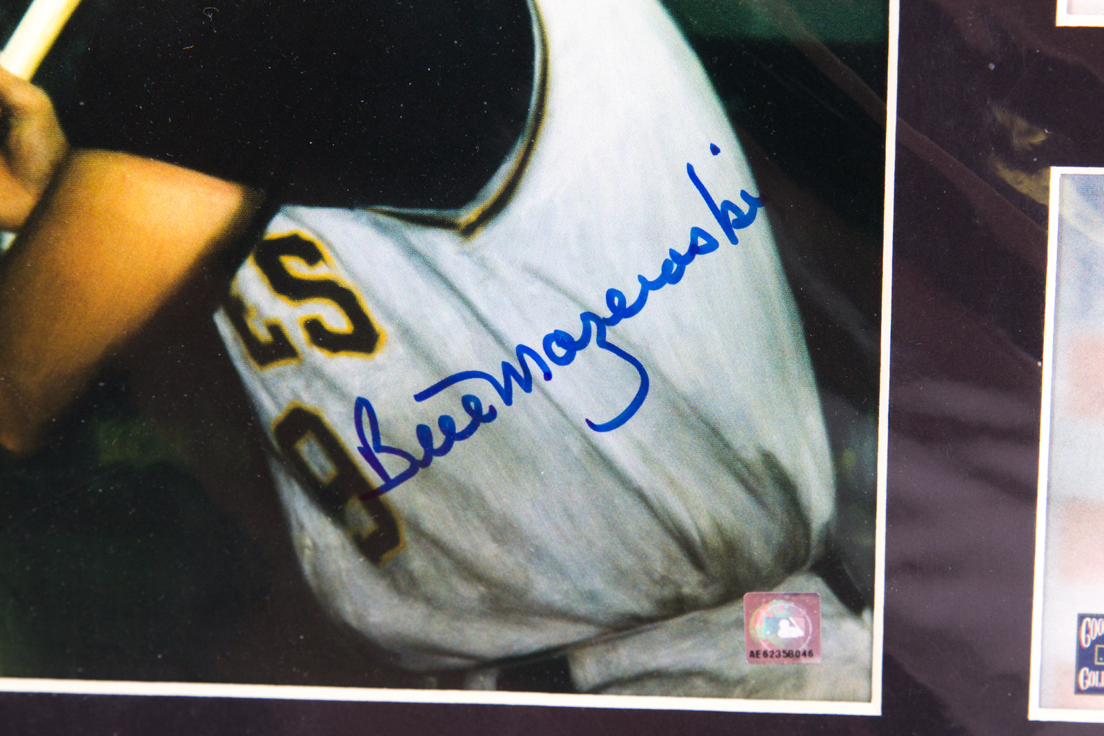 Bill Mazeroski Signed Pittsburgh Pirates Offset Lithograph