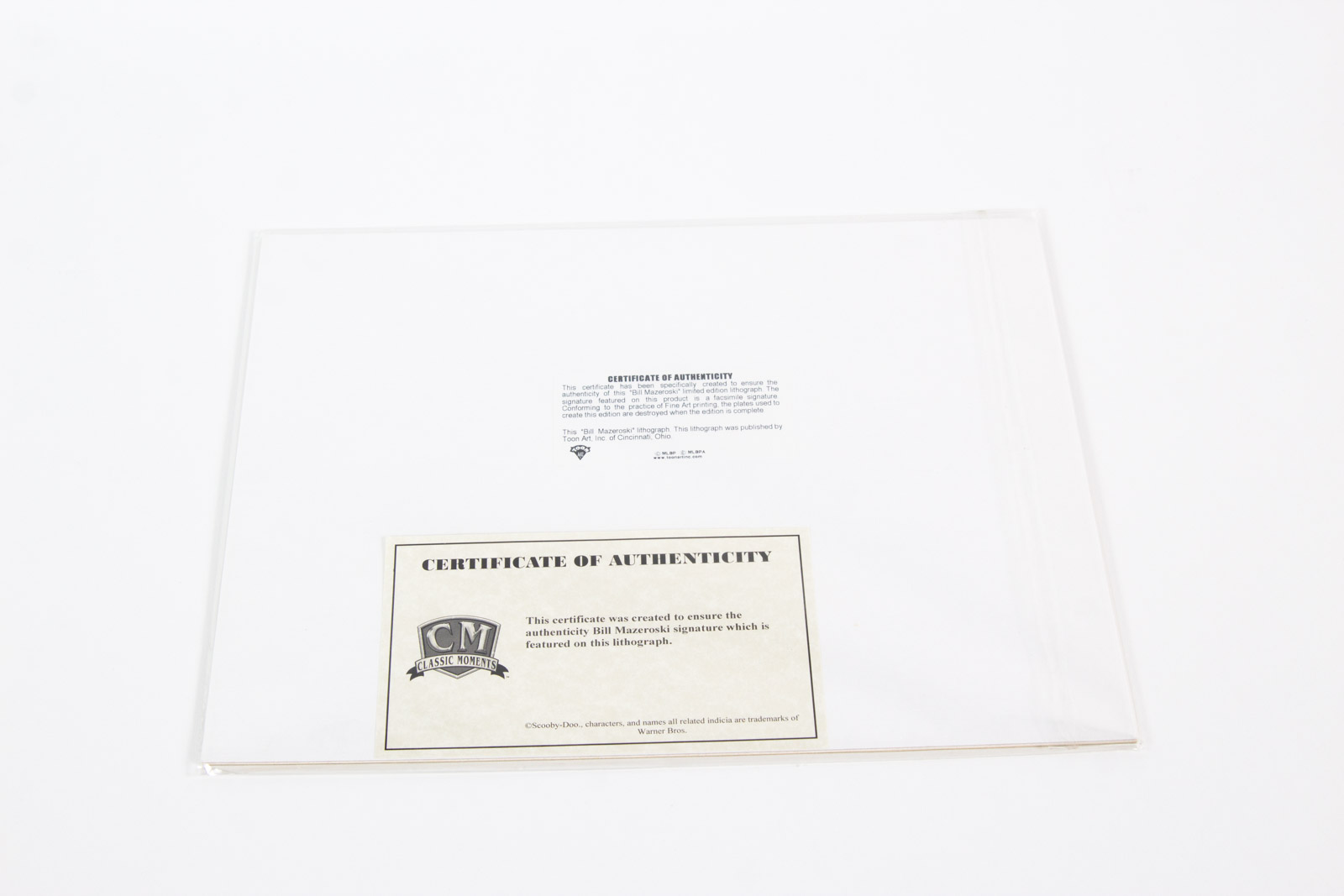 Bill Mazeroski Signed Pittsburgh Pirates Offset Lithograph