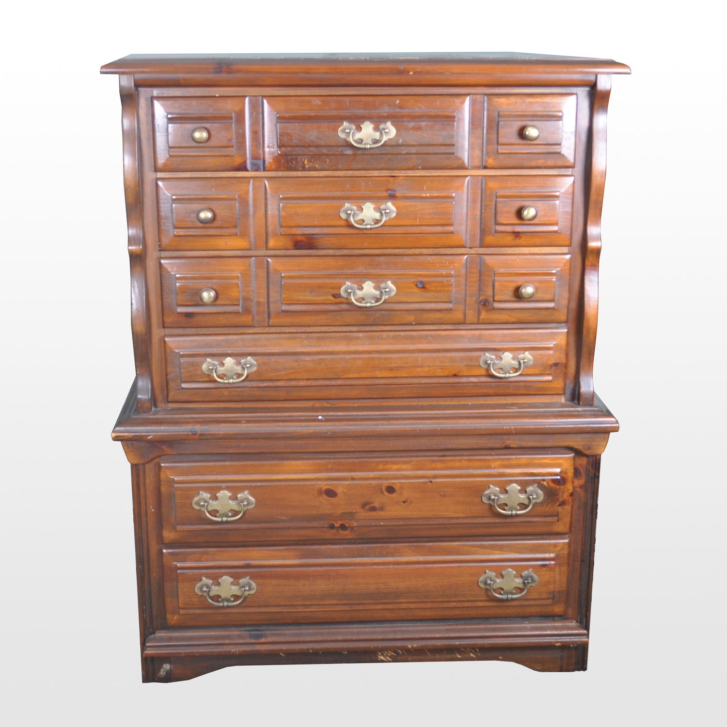 Six Drawer Highboy Dresser