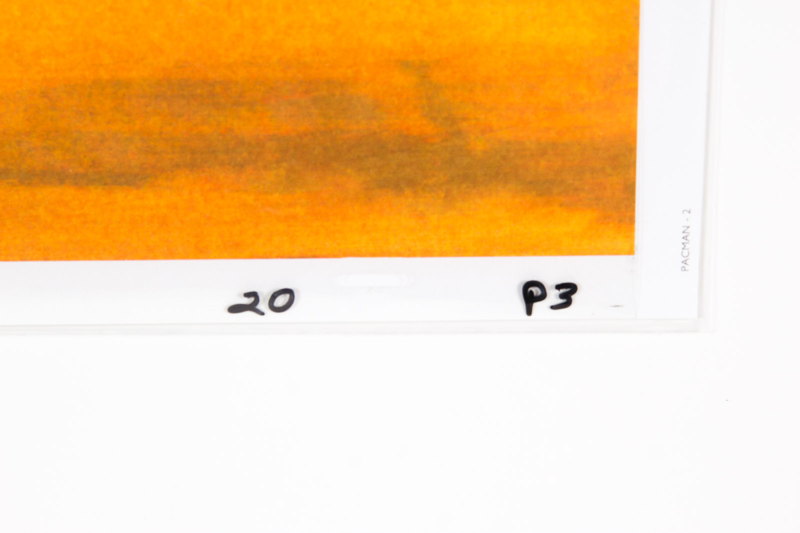 Original 1980s "Pac-Man" Production Animation Cel