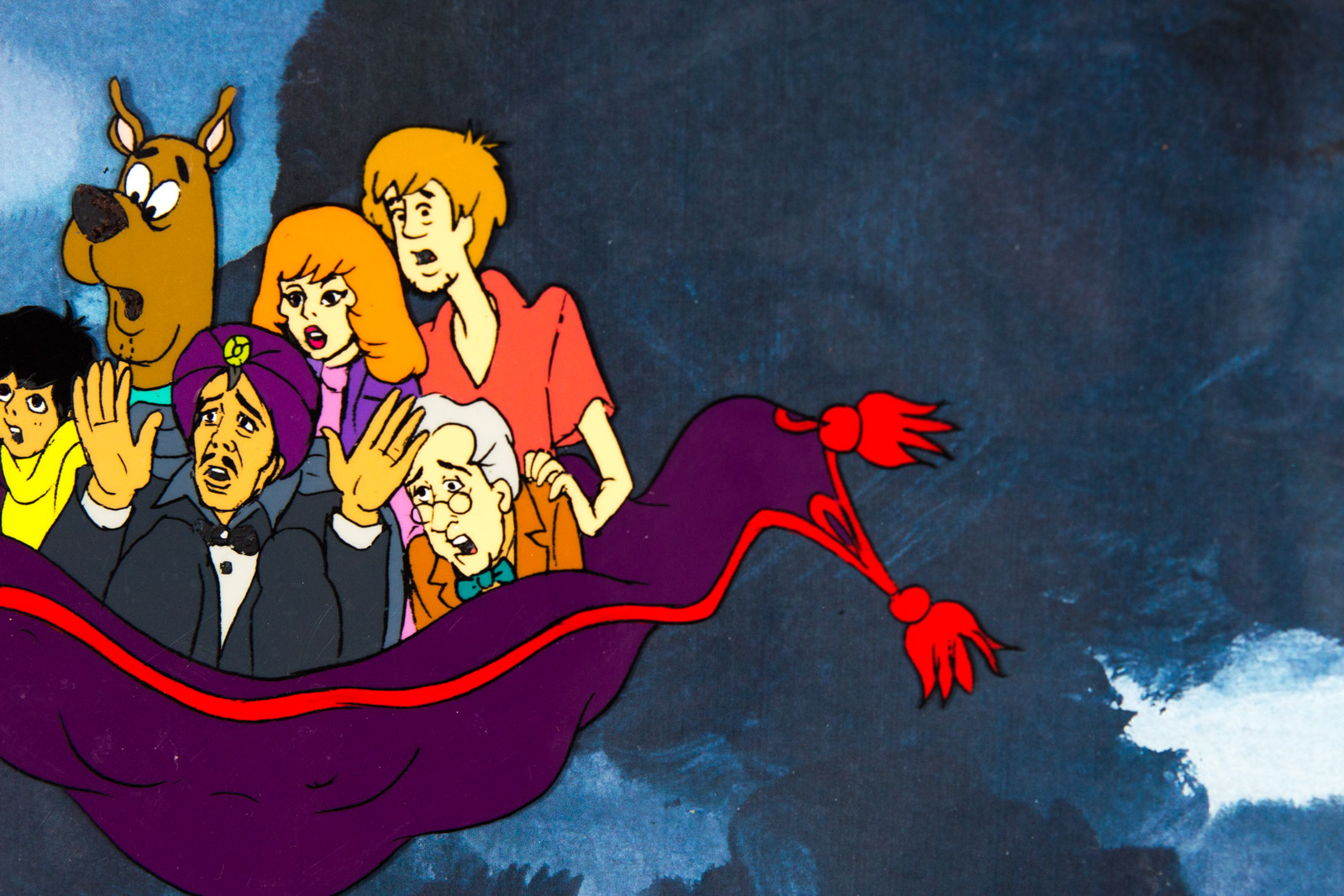 Original 1985 "The 13 Ghosts of Scooby-Doo" Production Animation Cel