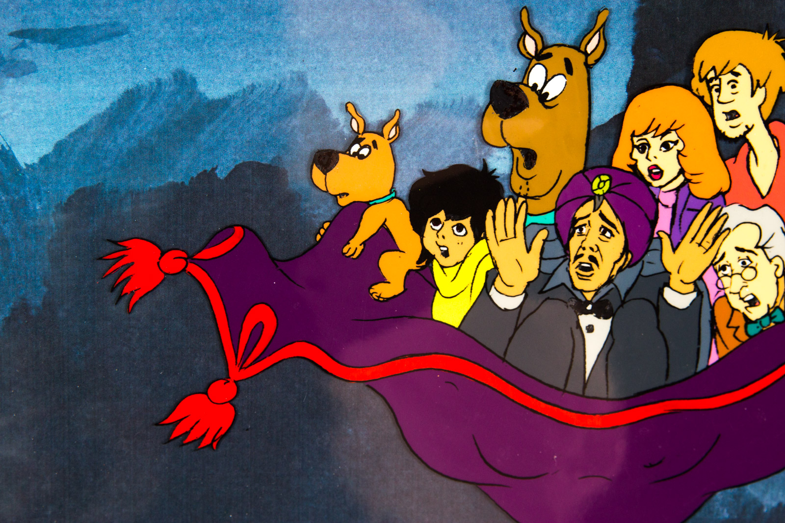 Original 1985 "The 13 Ghosts of Scooby-Doo" Production Animation Cel