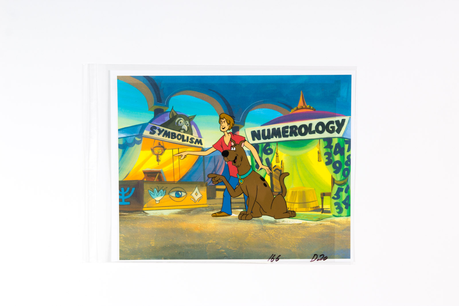 Original 1985 "The 13 Ghosts of Scooby-Doo" Production Animation Cel