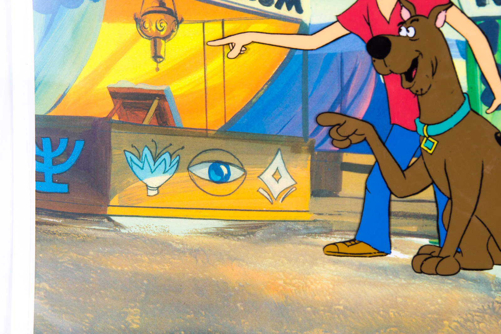 Original 1985 "The 13 Ghosts of Scooby-Doo" Production Animation Cel