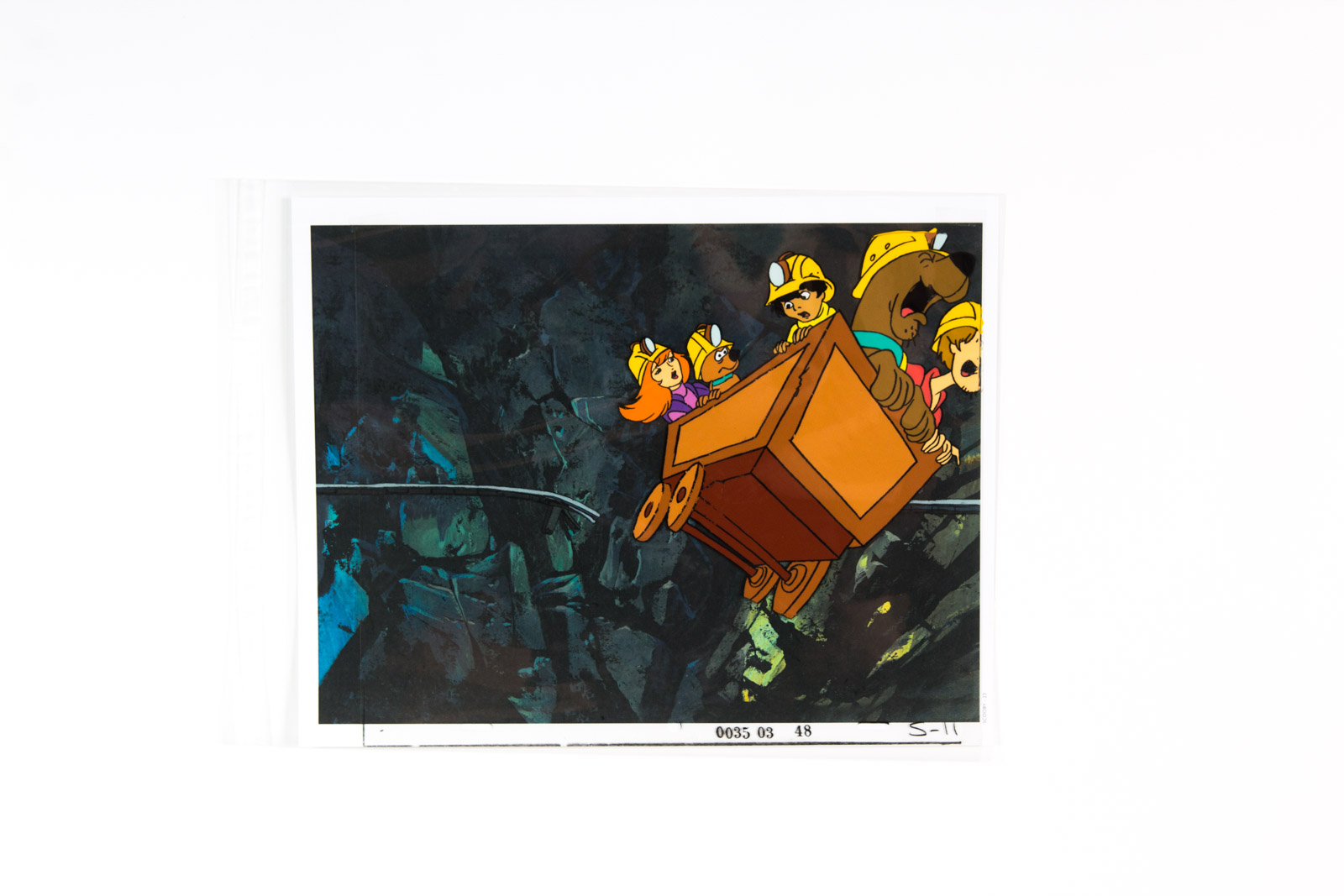 Original 1985 "The 13 Ghosts of Scooby-Doo" Production Animation Cel