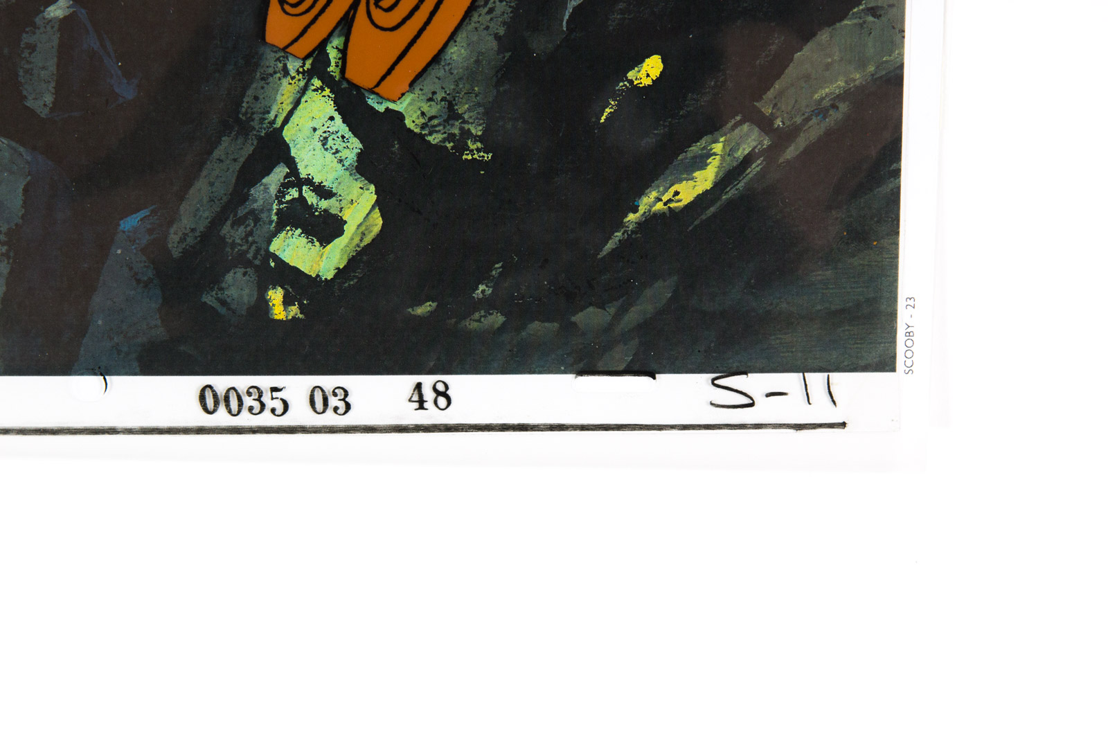 Original 1985 "The 13 Ghosts of Scooby-Doo" Production Animation Cel