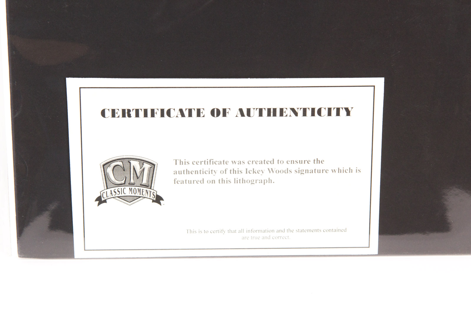 Ickey Woods Signed "Sports Illustrated" Cover Reproduction Offset Lithograph