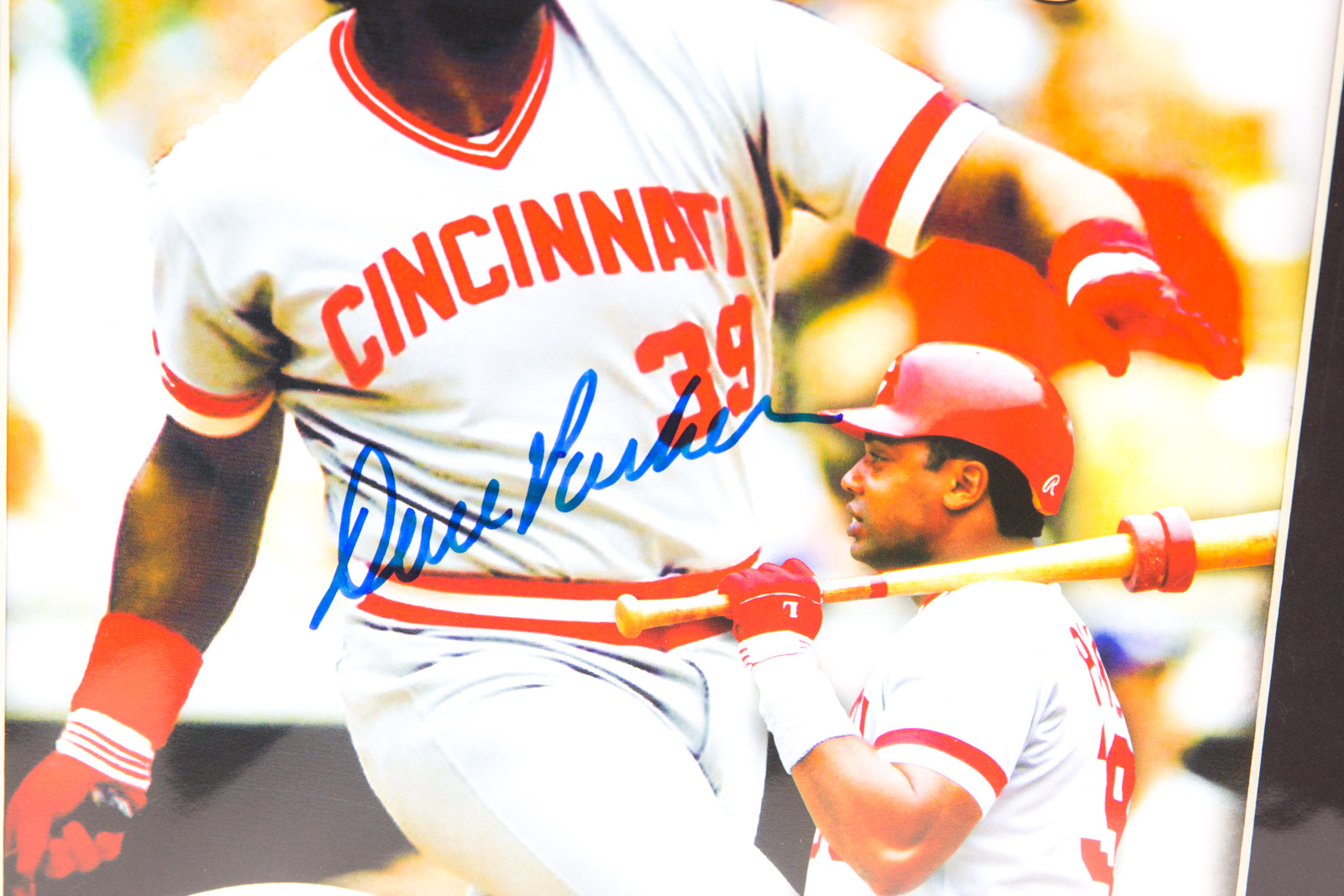Dave Parker Signed Cincinnati Reds Lithoserigraph