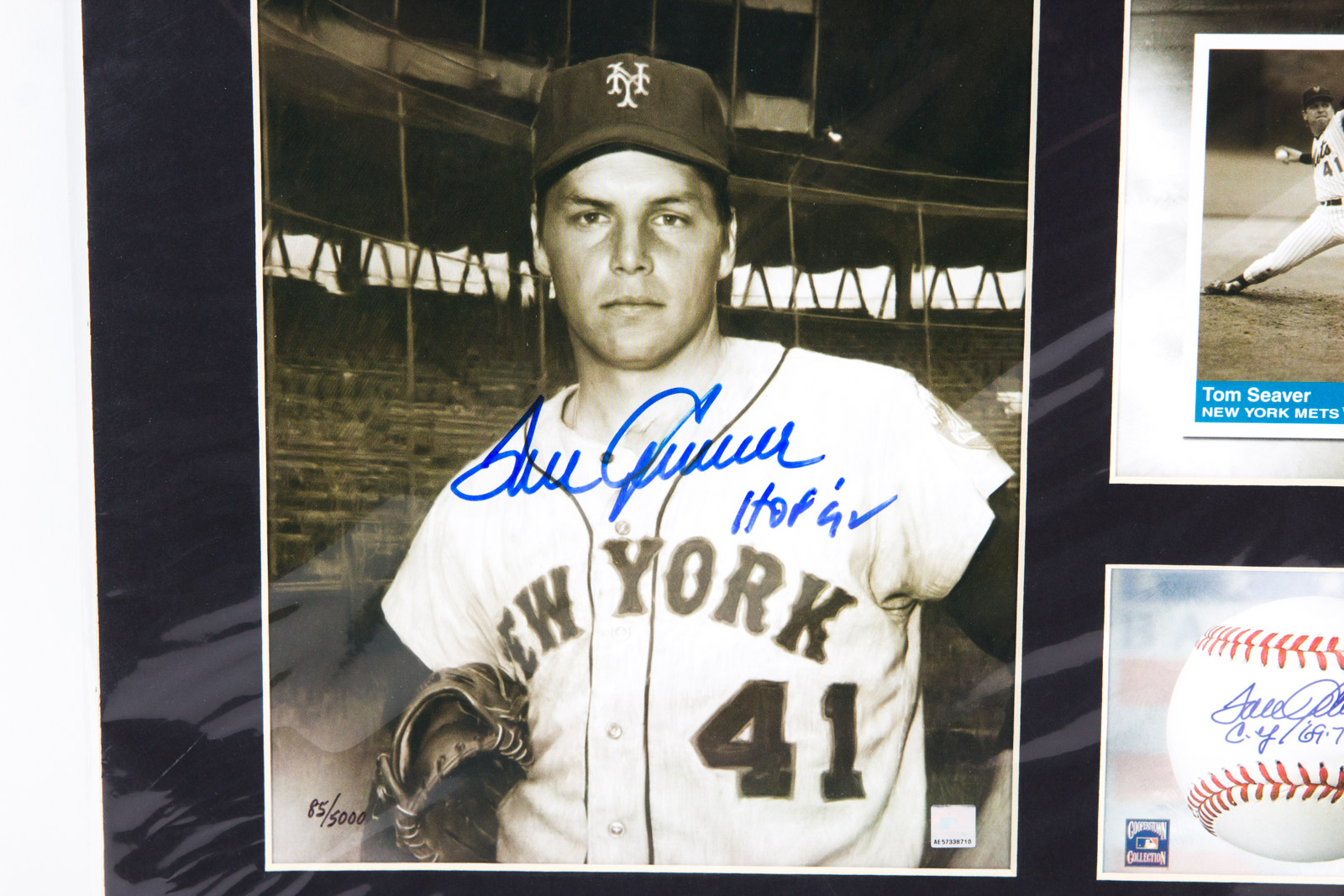 Tom Seaver Signed New York Mets Lithograph