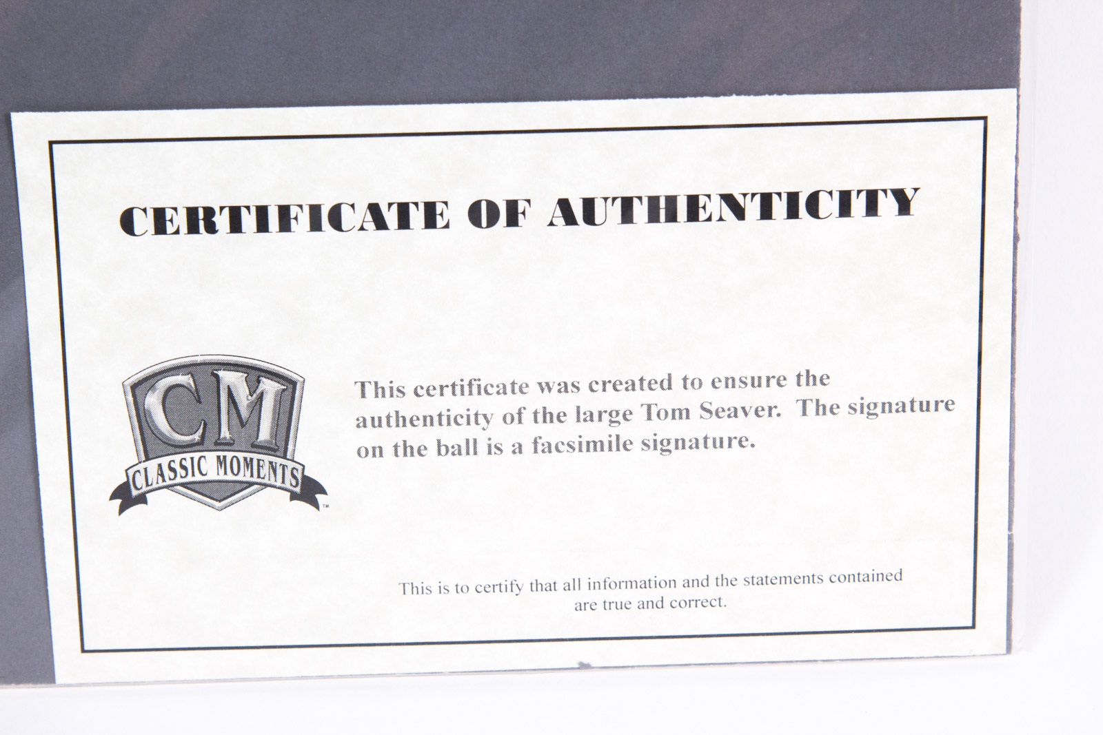 Tom Seaver Signed New York Mets Lithograph