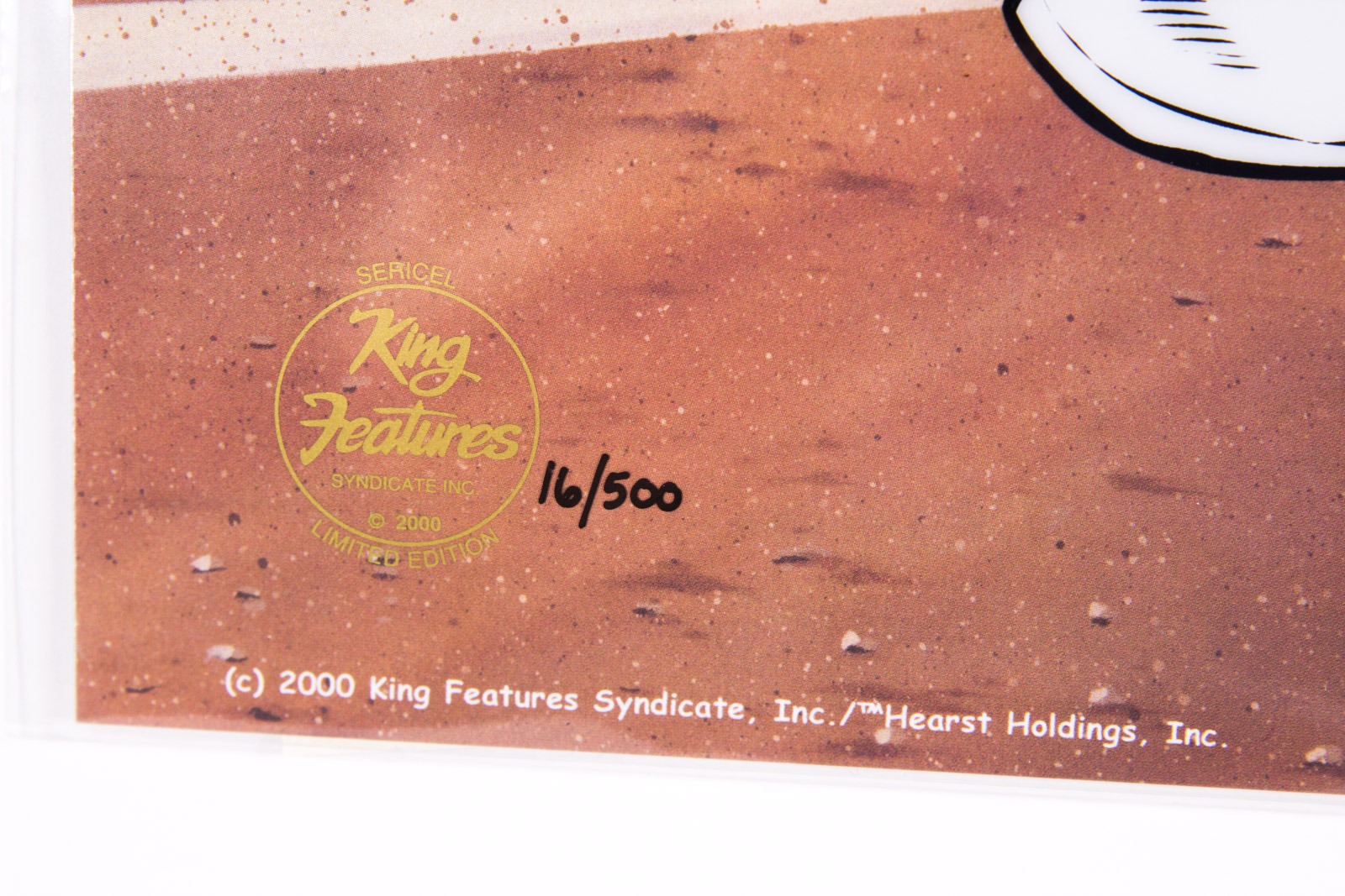 Sean Casey Signed "Homerun Popeye" Cincinnati Reds Baseball Sericel