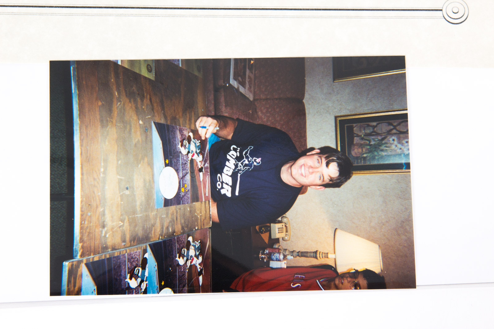 Sean Casey Signed "Homerun Popeye" Cincinnati Reds Baseball Sericel