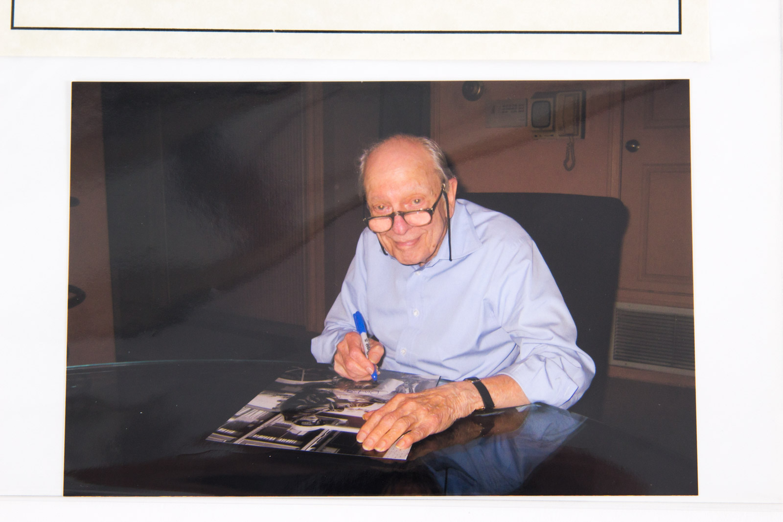 Don Knotts Signed "The Andy Griffith Show" Barney Fife Photograph