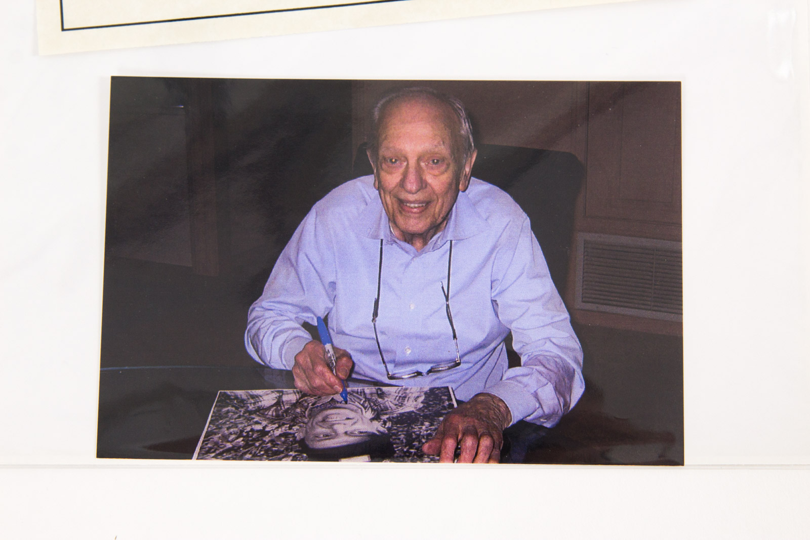 Don Knotts Signed "The Andy Griffith Show" Barney Fife Photograph