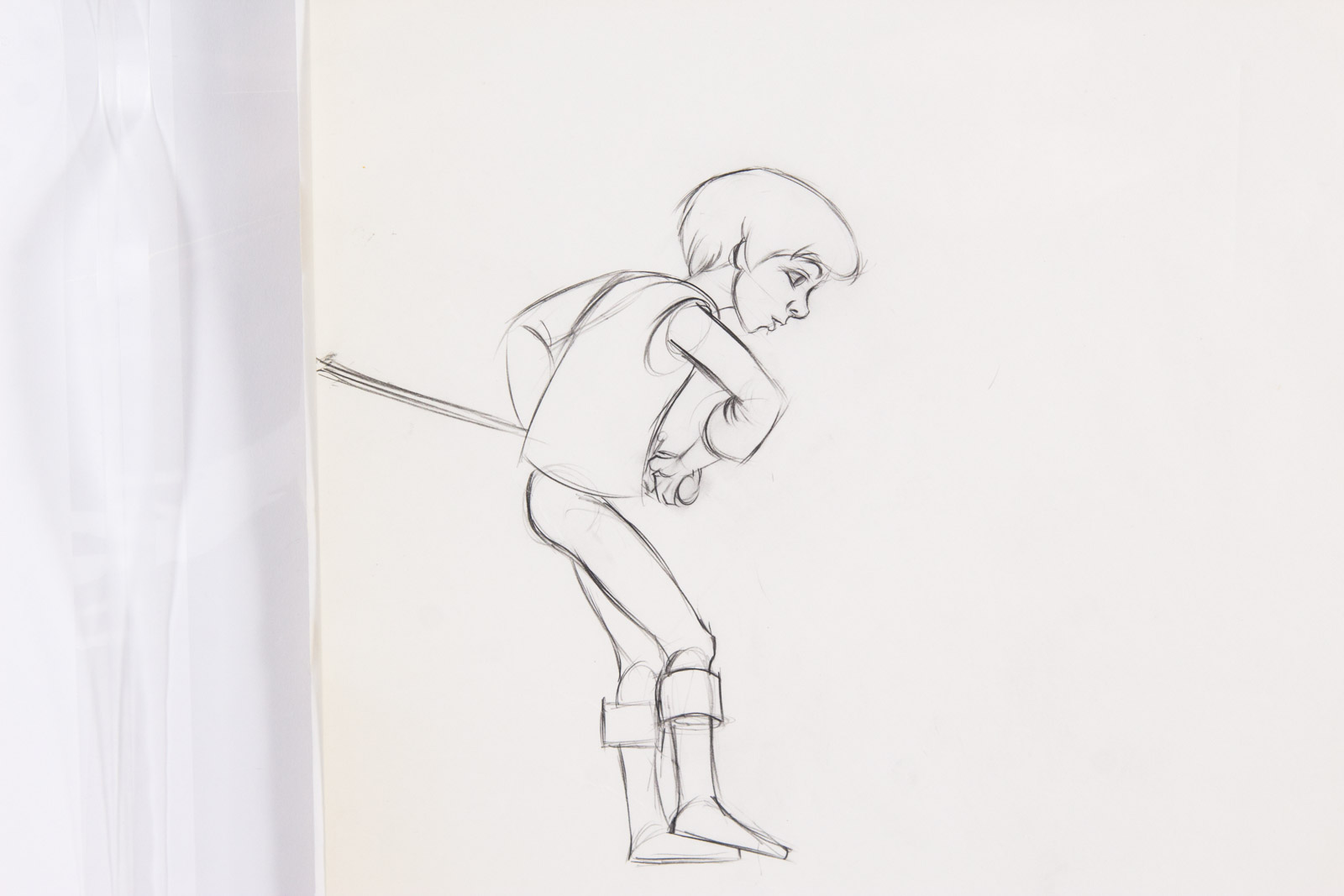 Original Disney Studios 1985"The Black Cauldron" Production Sketch