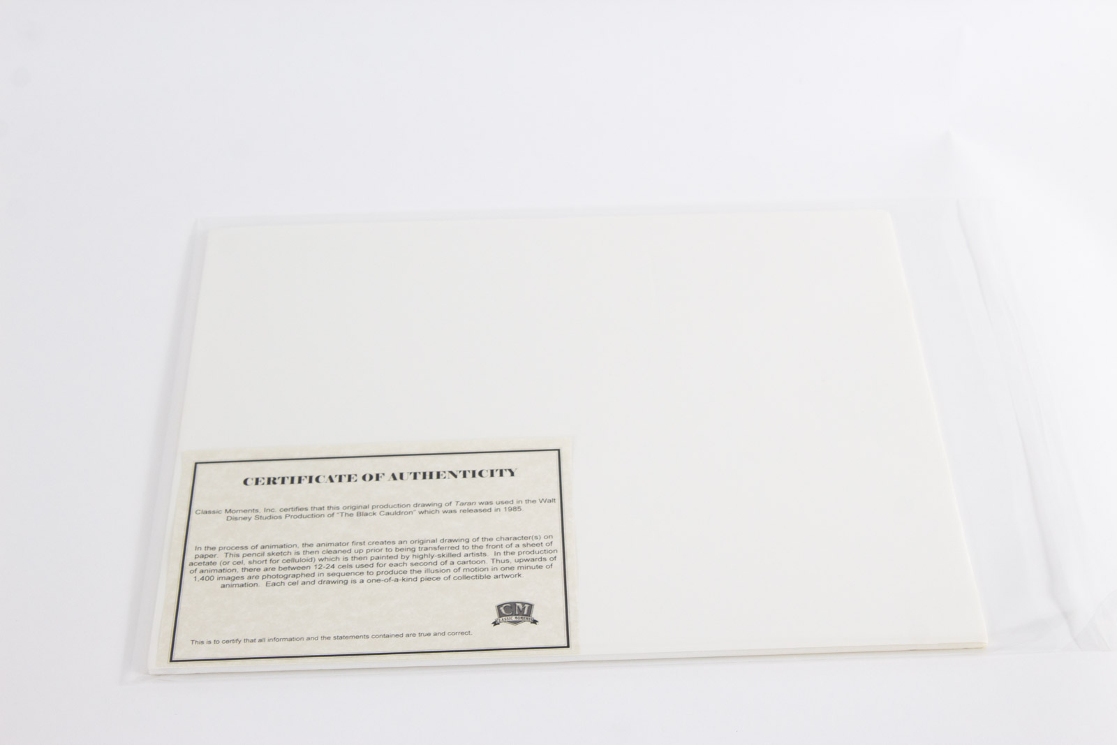 Original Disney Studios 1985"The Black Cauldron" Production Sketch