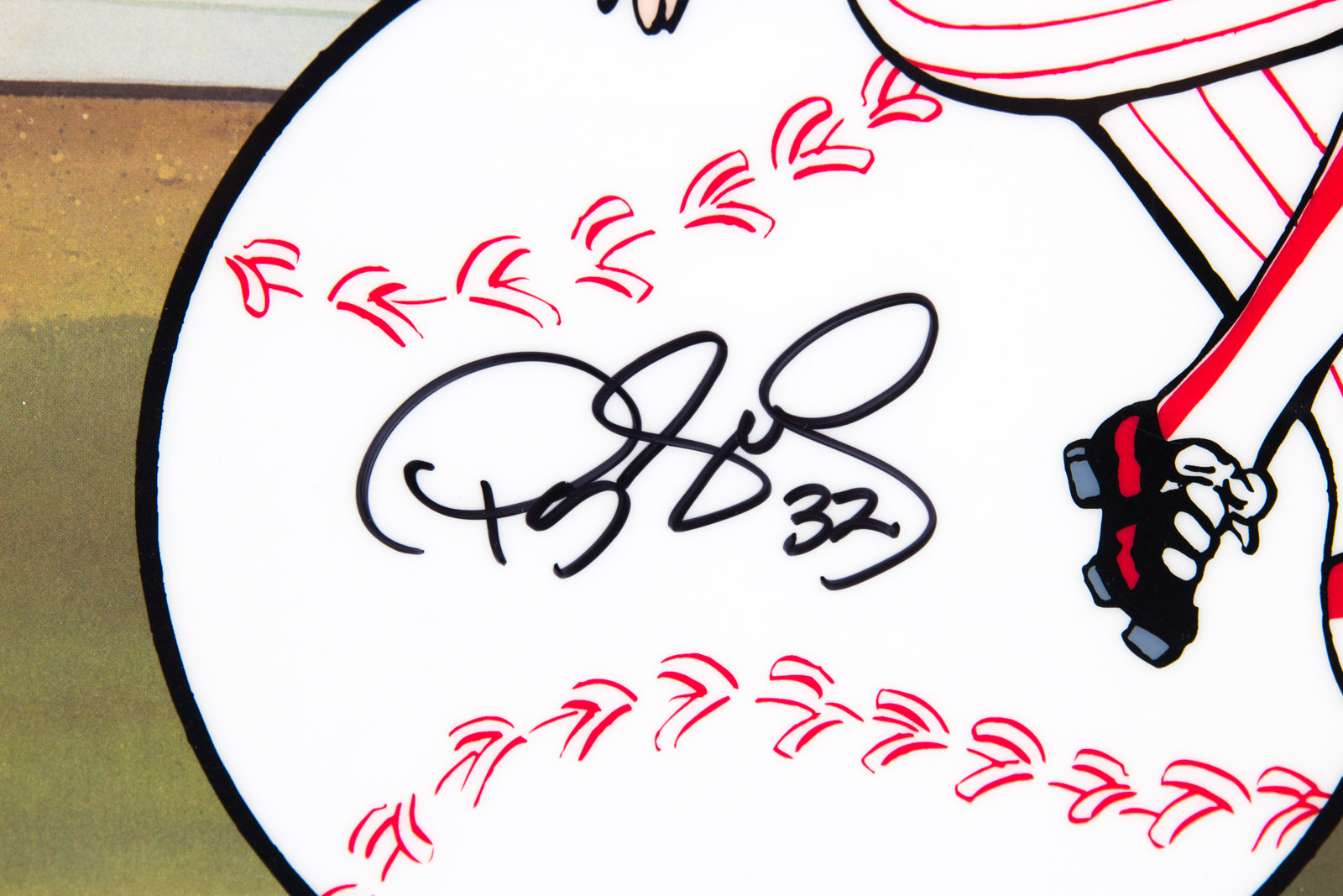 Danny Graves Signed "Betty on Deck" Cincinnati Reds Animation Sericel