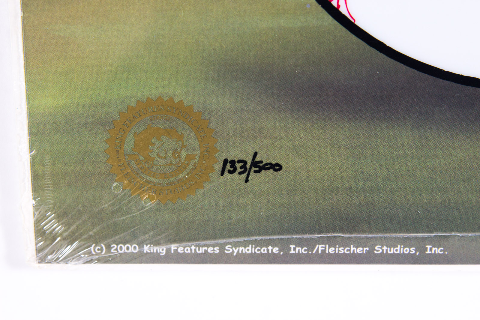 Danny Graves Signed "Betty on Deck" Cincinnati Reds Animation Sericel