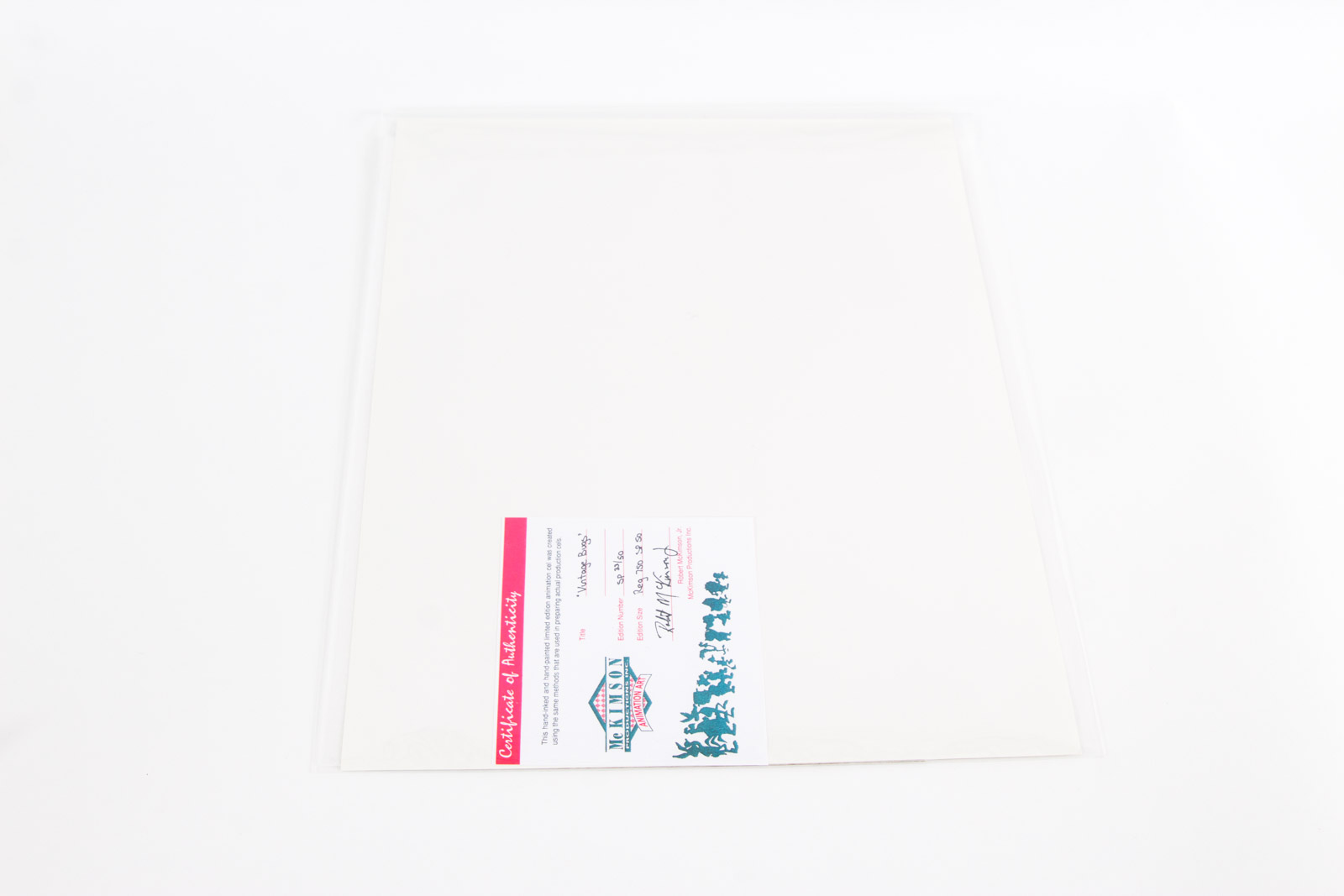 Hand Painted "Vintage Bugs" Animation Cel