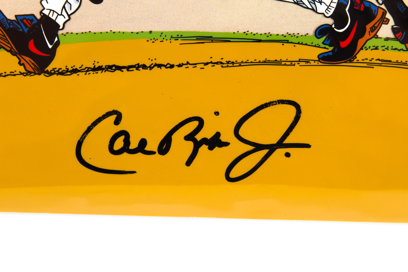 Sam Viviano Hand Painted "Cal Ripken Jr" Animation Cel