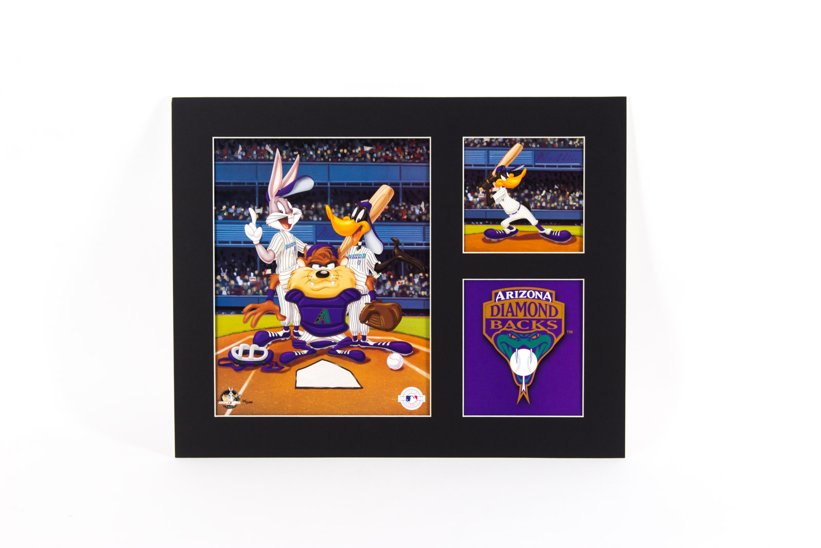 Looney Tunes "Arizona Diamondbacks" Baseball Offset Lithograph