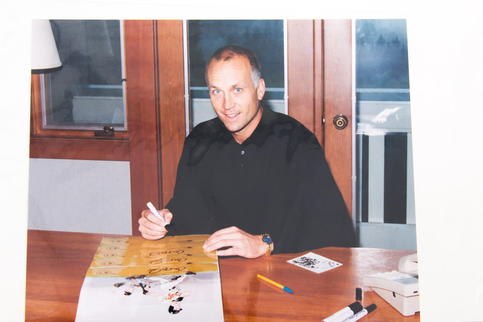 Sam Viviano Hand Painted "Cal Ripken Jr" Animation Cel